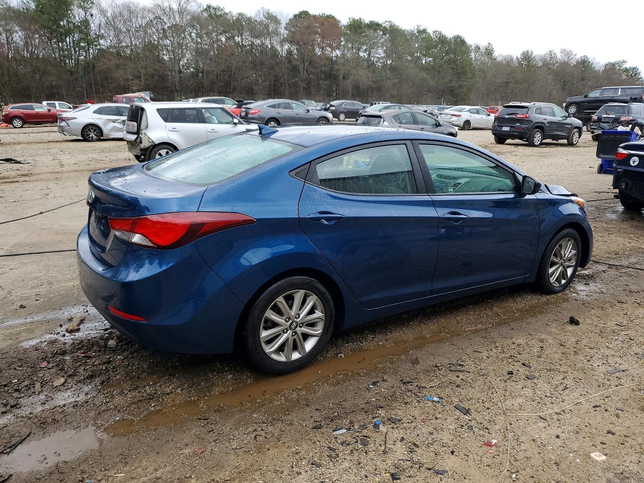 2015 Hyundai Elantra Se Blue vin: KMHDH4AE8FU225582