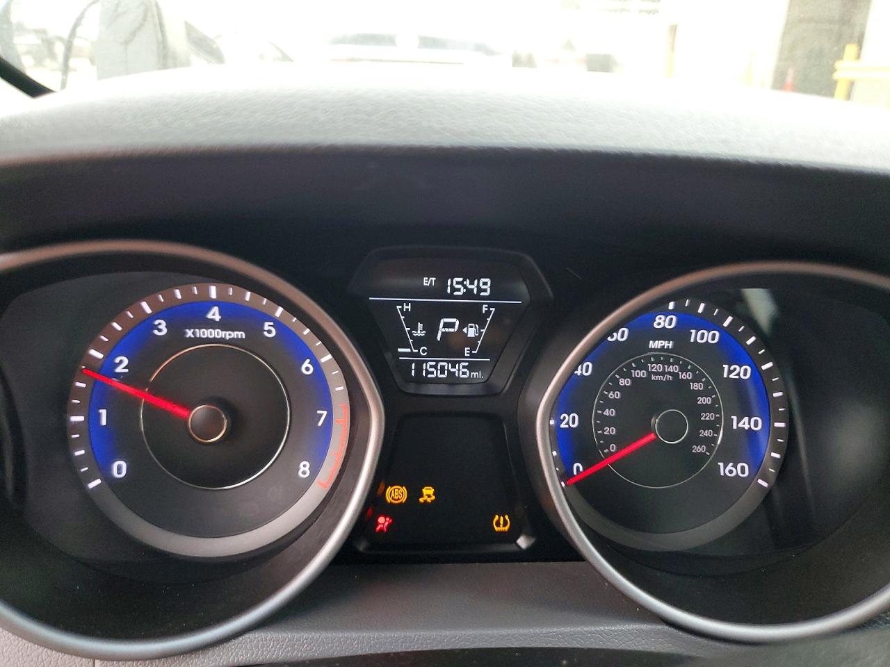 2015 Hyundai Elantra Se Blue vin: KMHDH4AE8FU225582