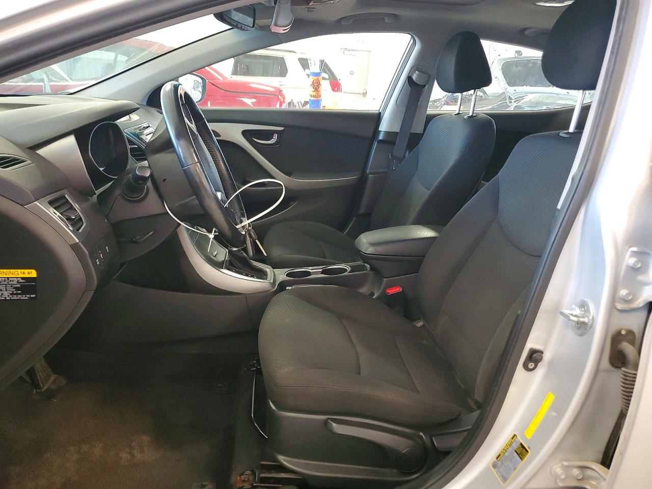 2015 Hyundai Elantra Se Silver vin: KMHDH4AE8FU240096
