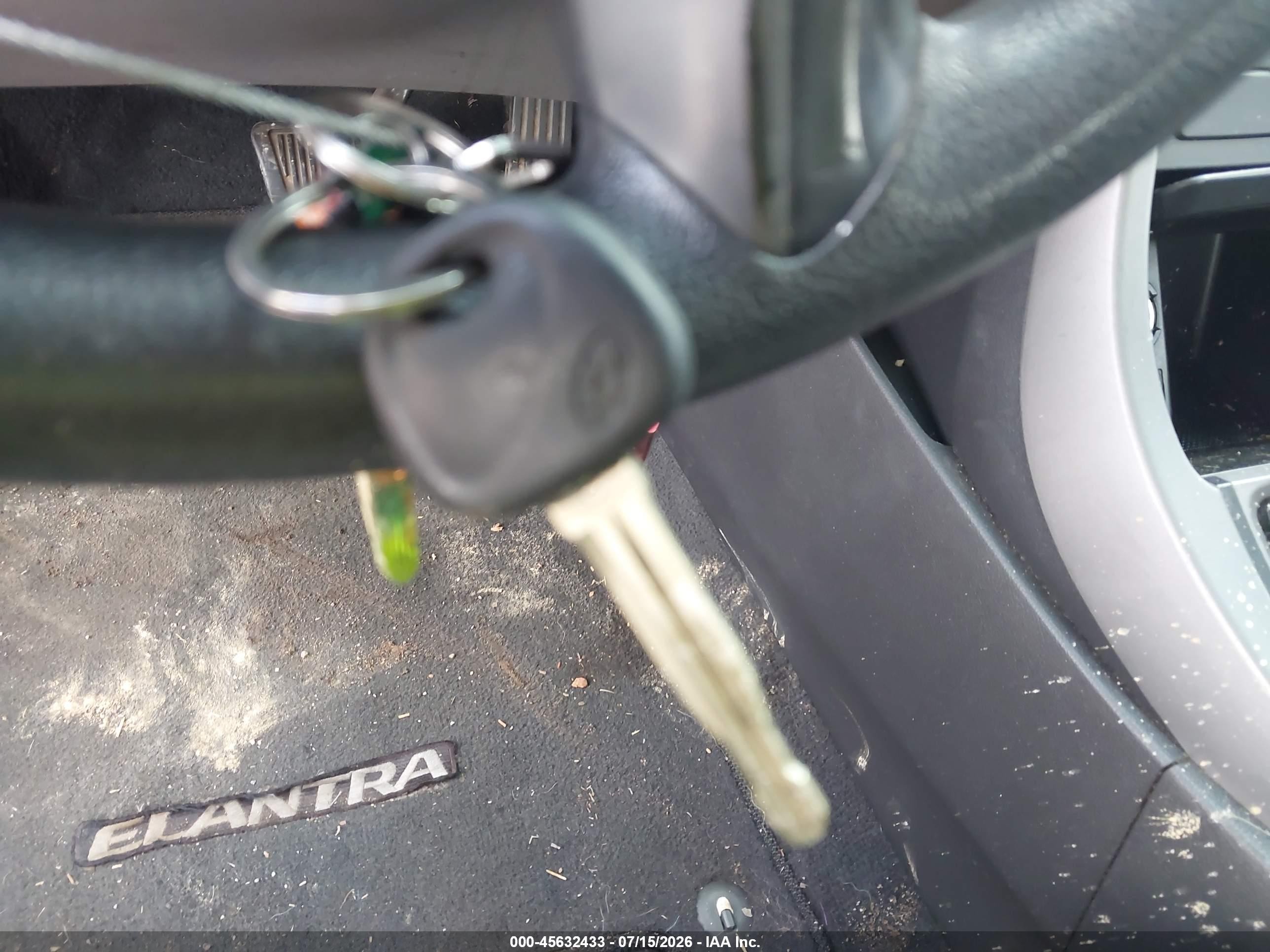 2015 Hyundai Elantra Se Gray vin: KMHDH4AE8FU252667