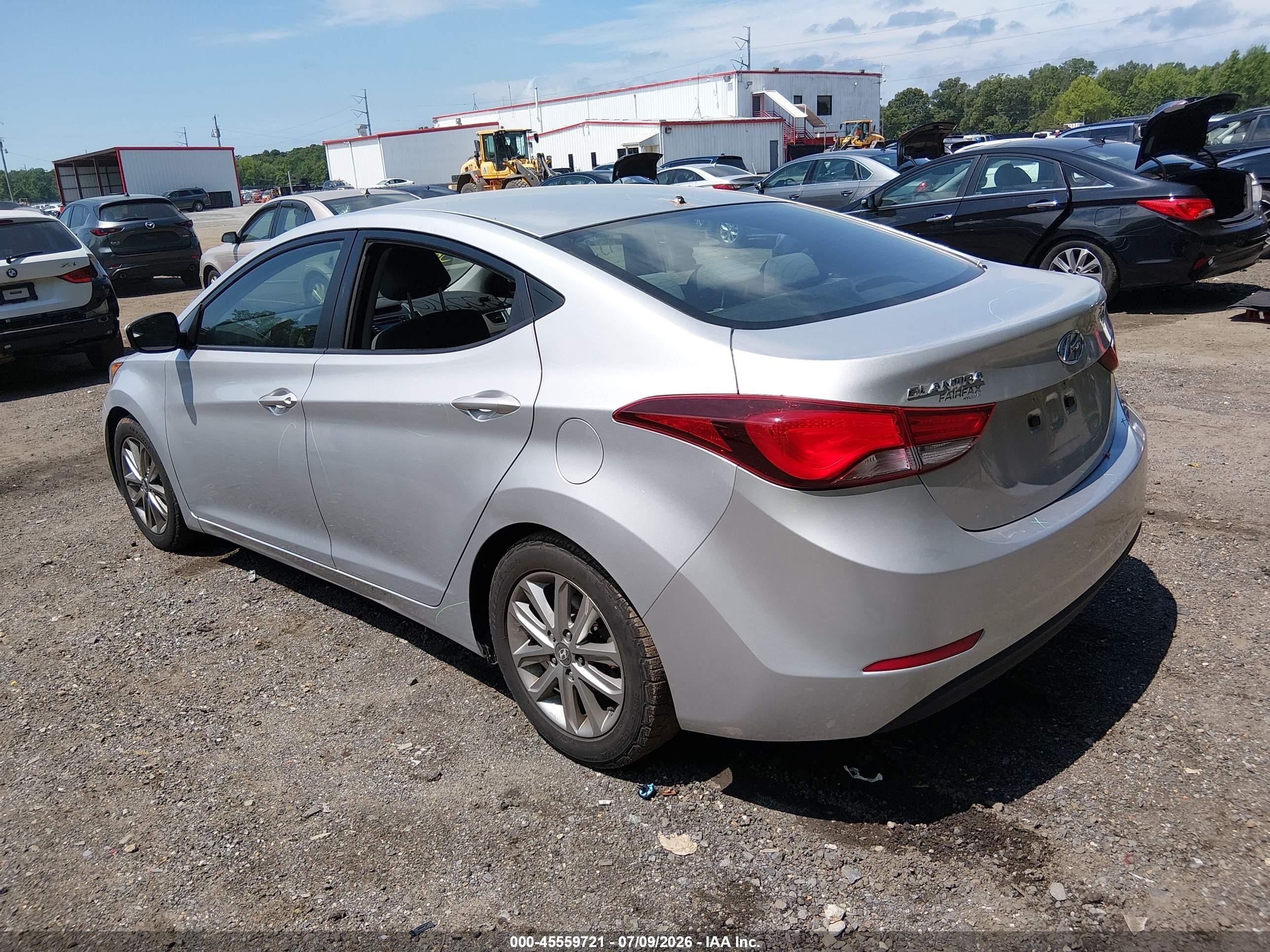 2015 Hyundai Elantra Se Серебряный vin: KMHDH4AE8FU260770