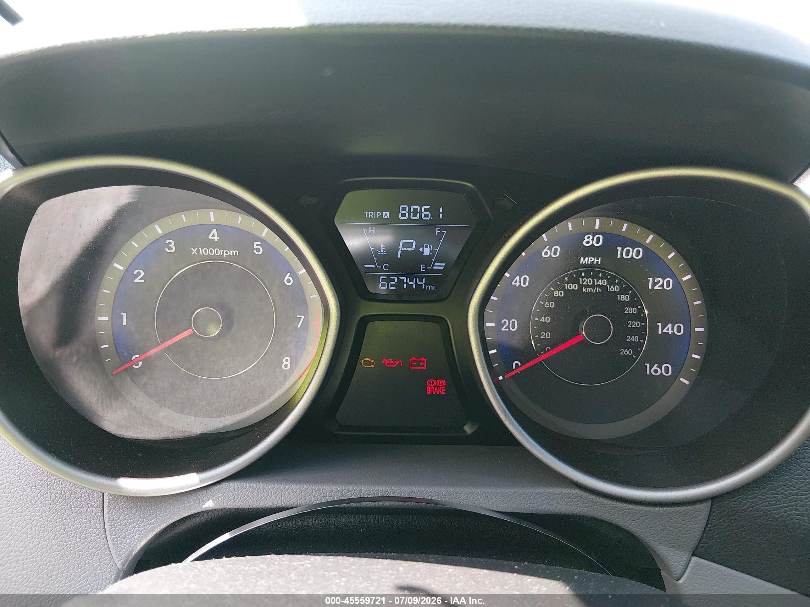 2015 Hyundai Elantra Se Серебряный vin: KMHDH4AE8FU260770