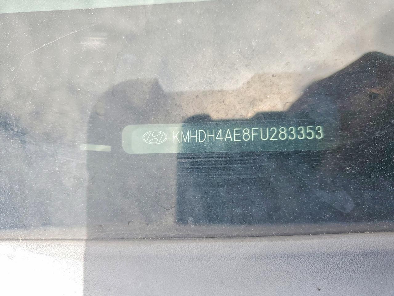 2015 Hyundai Elantra Se Черный vin: KMHDH4AE8FU283353