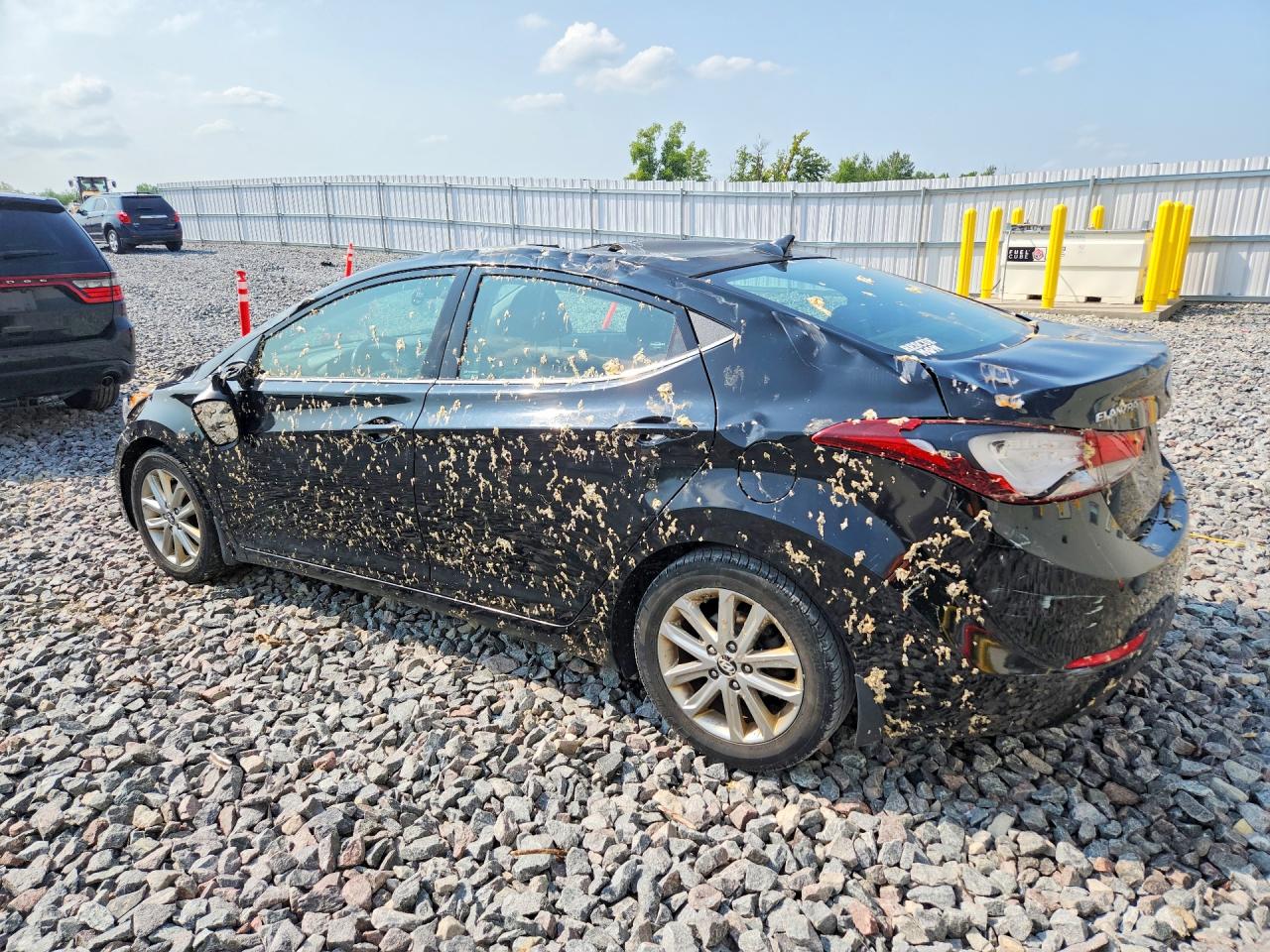 2015 Hyundai Elantra Se Black vin: KMHDH4AE8FU285958