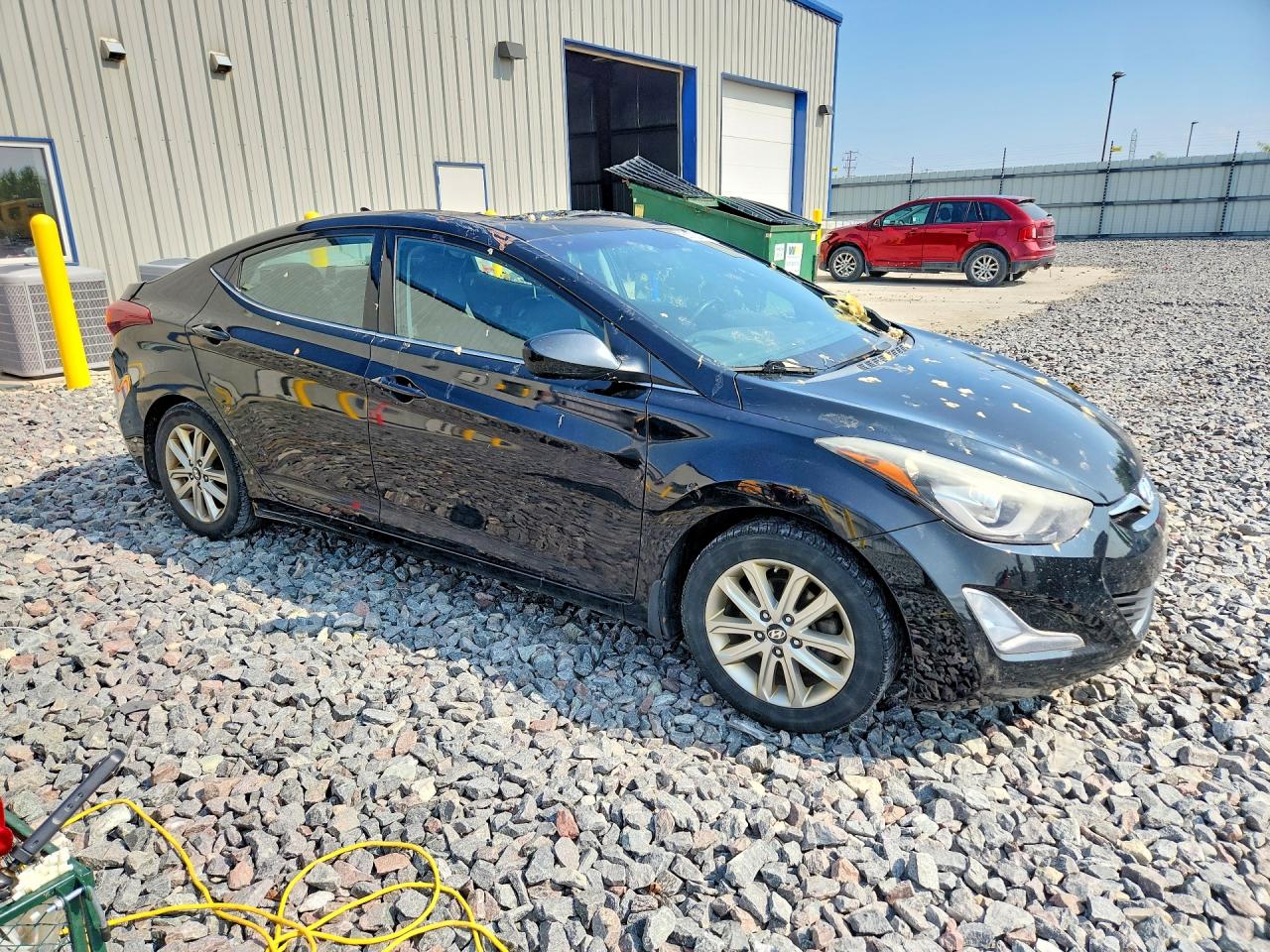2015 Hyundai Elantra Se Black vin: KMHDH4AE8FU285958