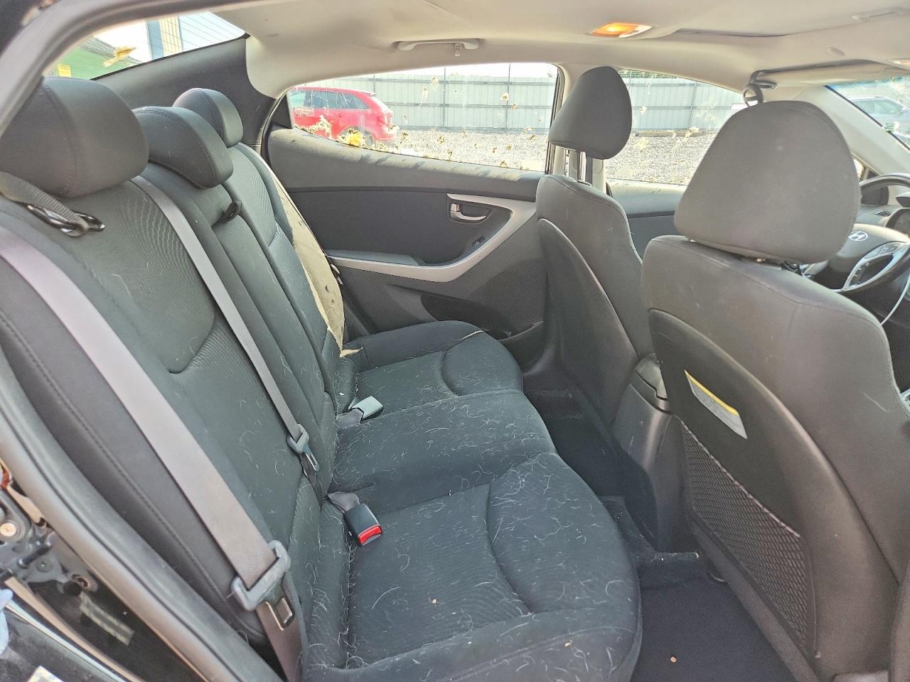 2015 Hyundai Elantra Se Black vin: KMHDH4AE8FU285958