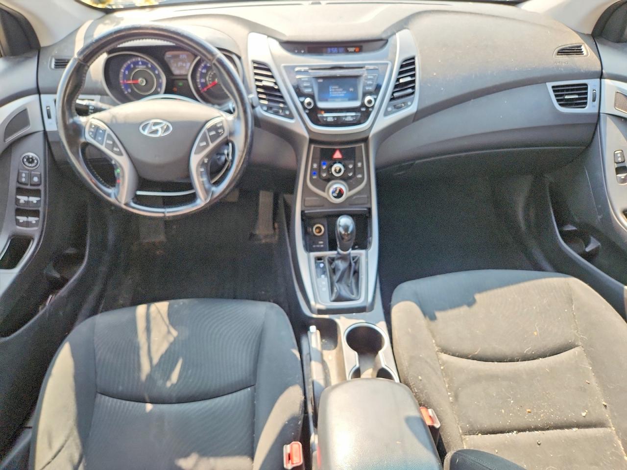 2015 Hyundai Elantra Se Black vin: KMHDH4AE8FU285958