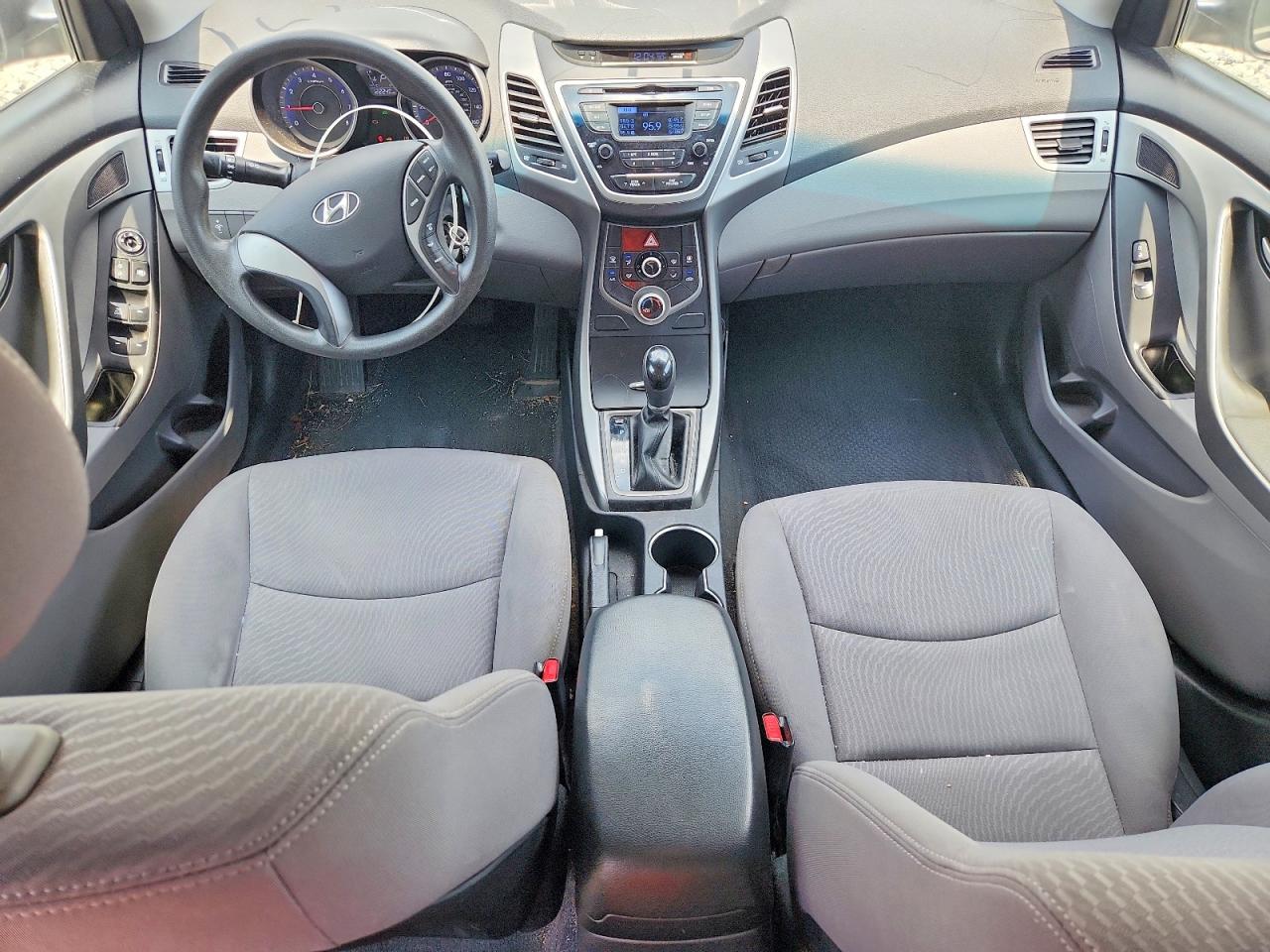 2015 Hyundai Elantra Se Silver vin: KMHDH4AE8FU297933