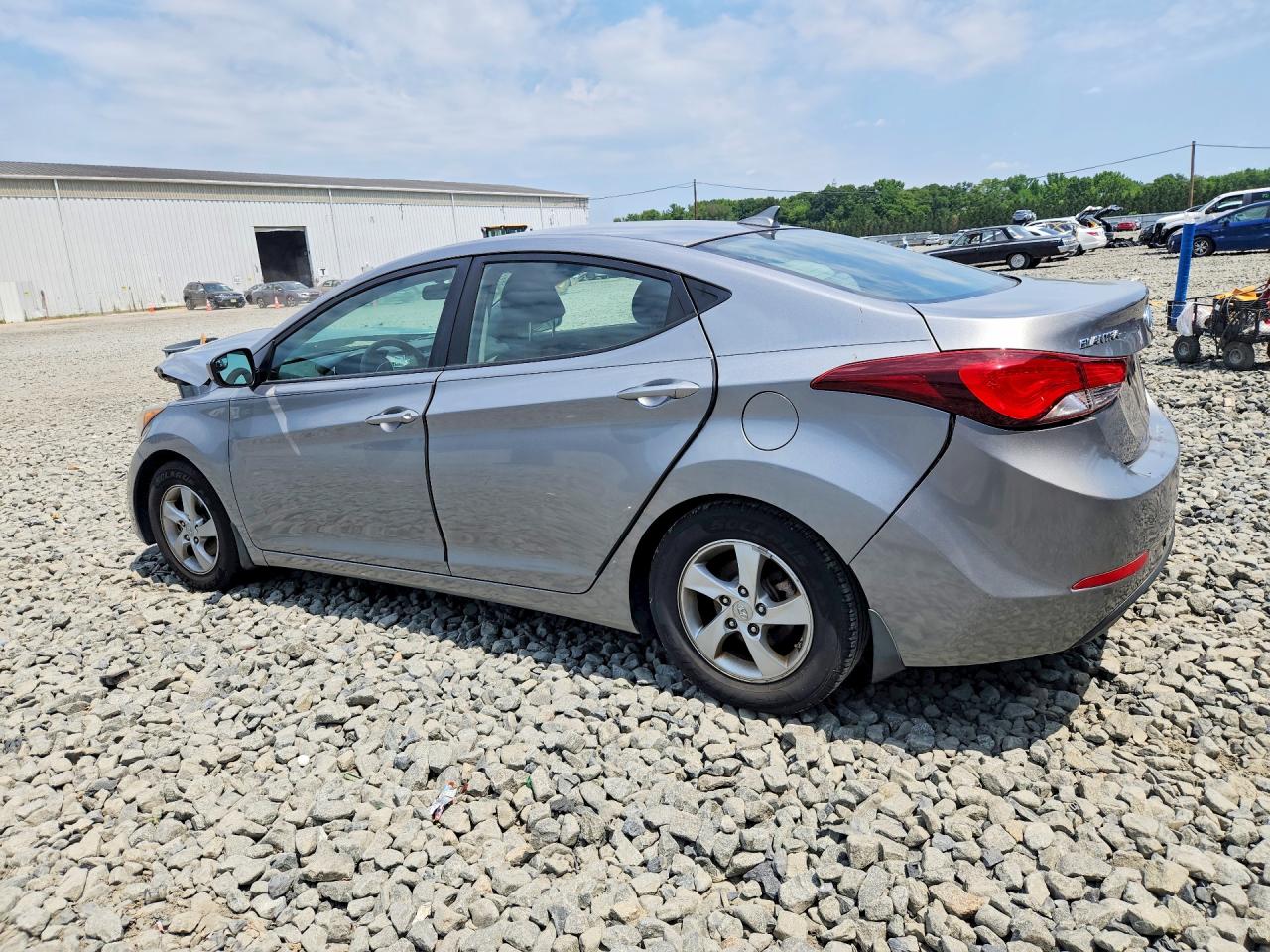 2015 Hyundai Elantra Se Silver vin: KMHDH4AE8FU297933