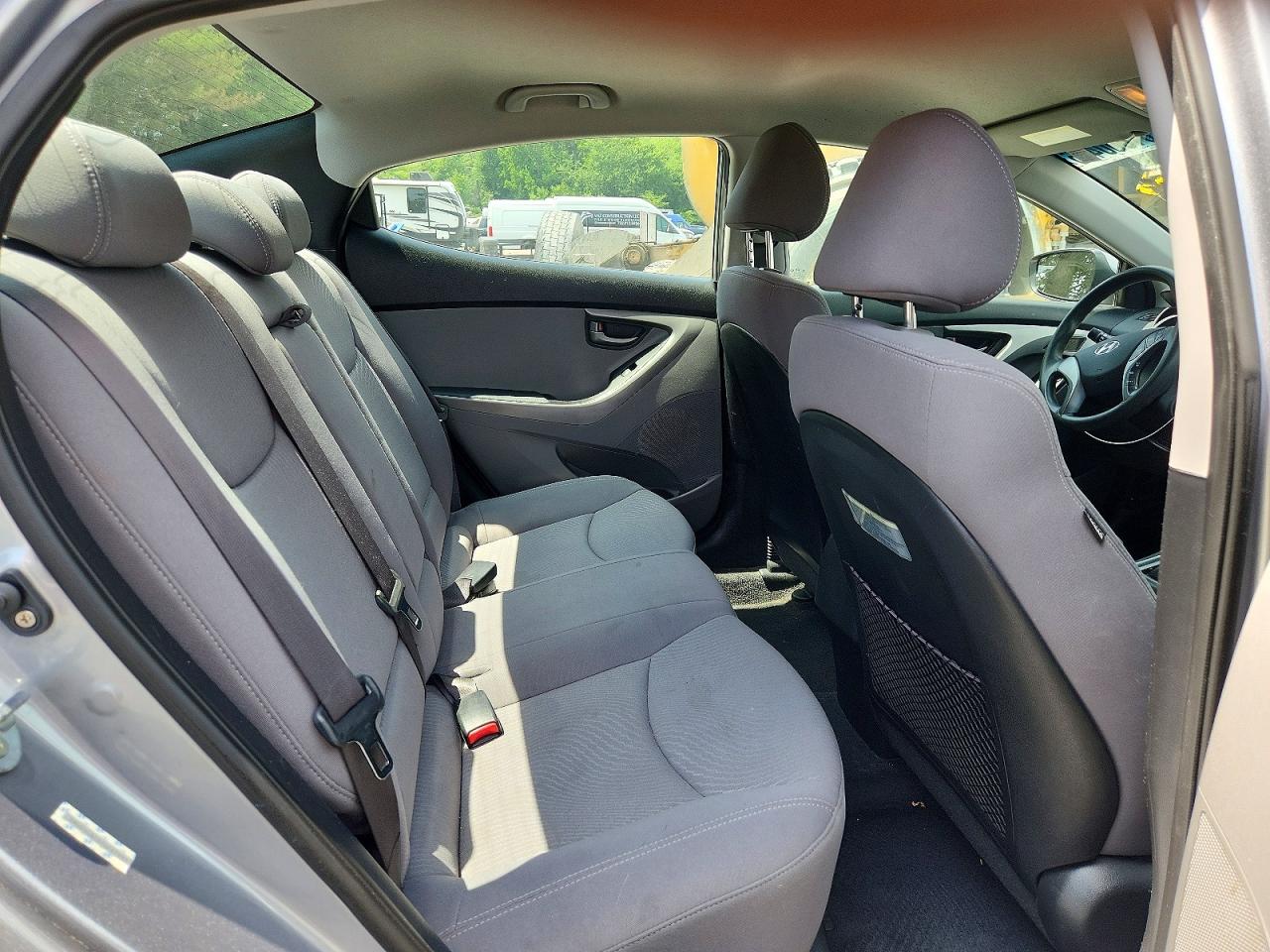 2015 Hyundai Elantra Se Silver vin: KMHDH4AE8FU297933