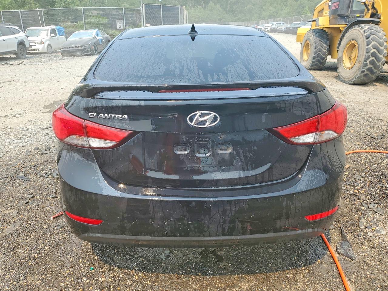 2015 Hyundai Elantra Se Black vin: KMHDH4AE8FU306999