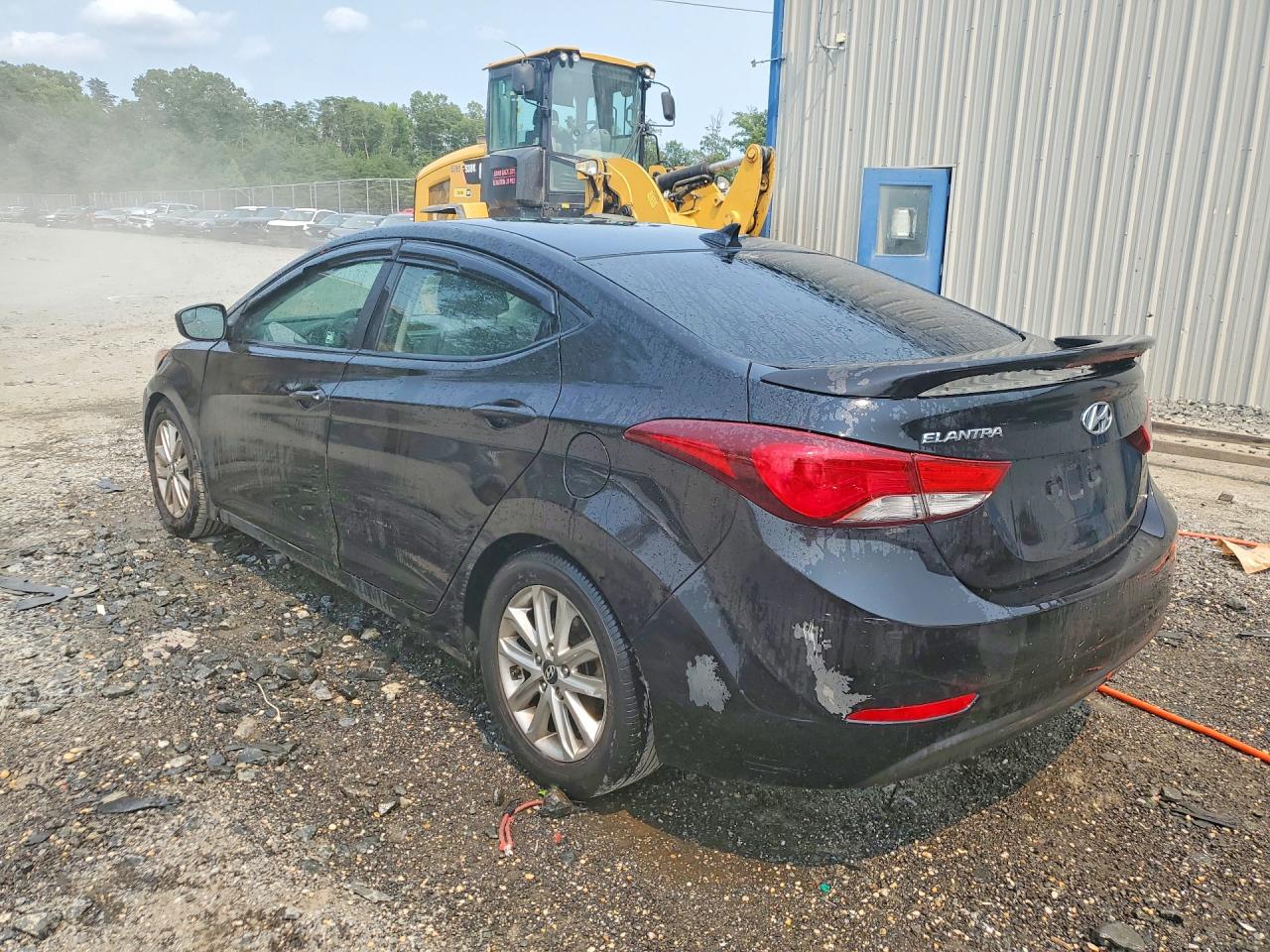 2015 Hyundai Elantra Se Black vin: KMHDH4AE8FU306999