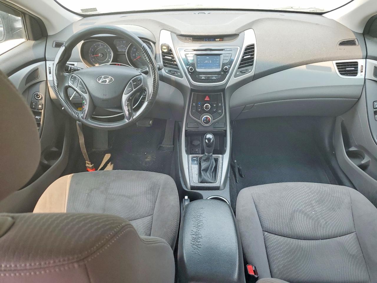 2015 Hyundai Elantra Se Black vin: KMHDH4AE8FU306999