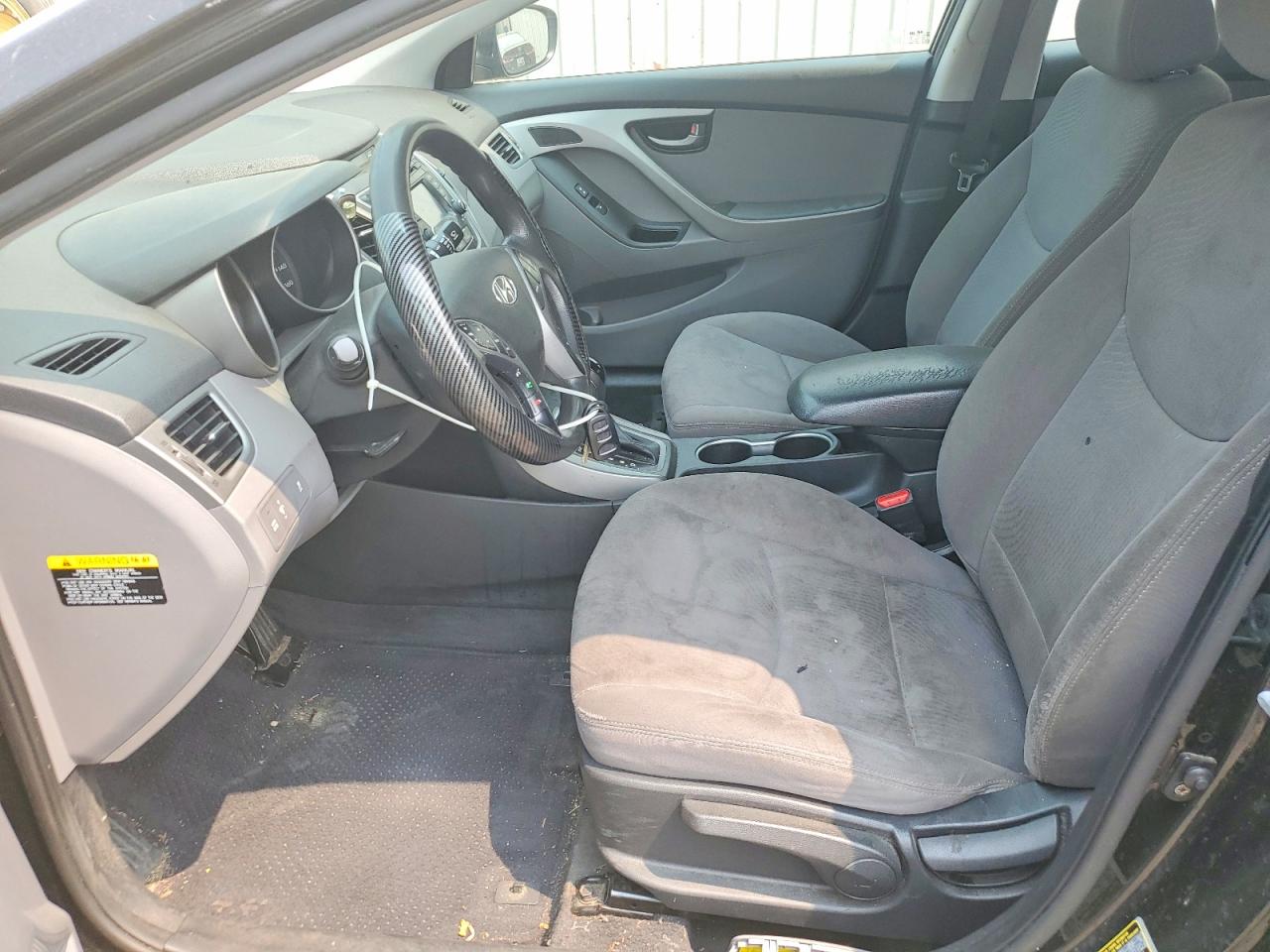 2015 Hyundai Elantra Se Black vin: KMHDH4AE8FU306999