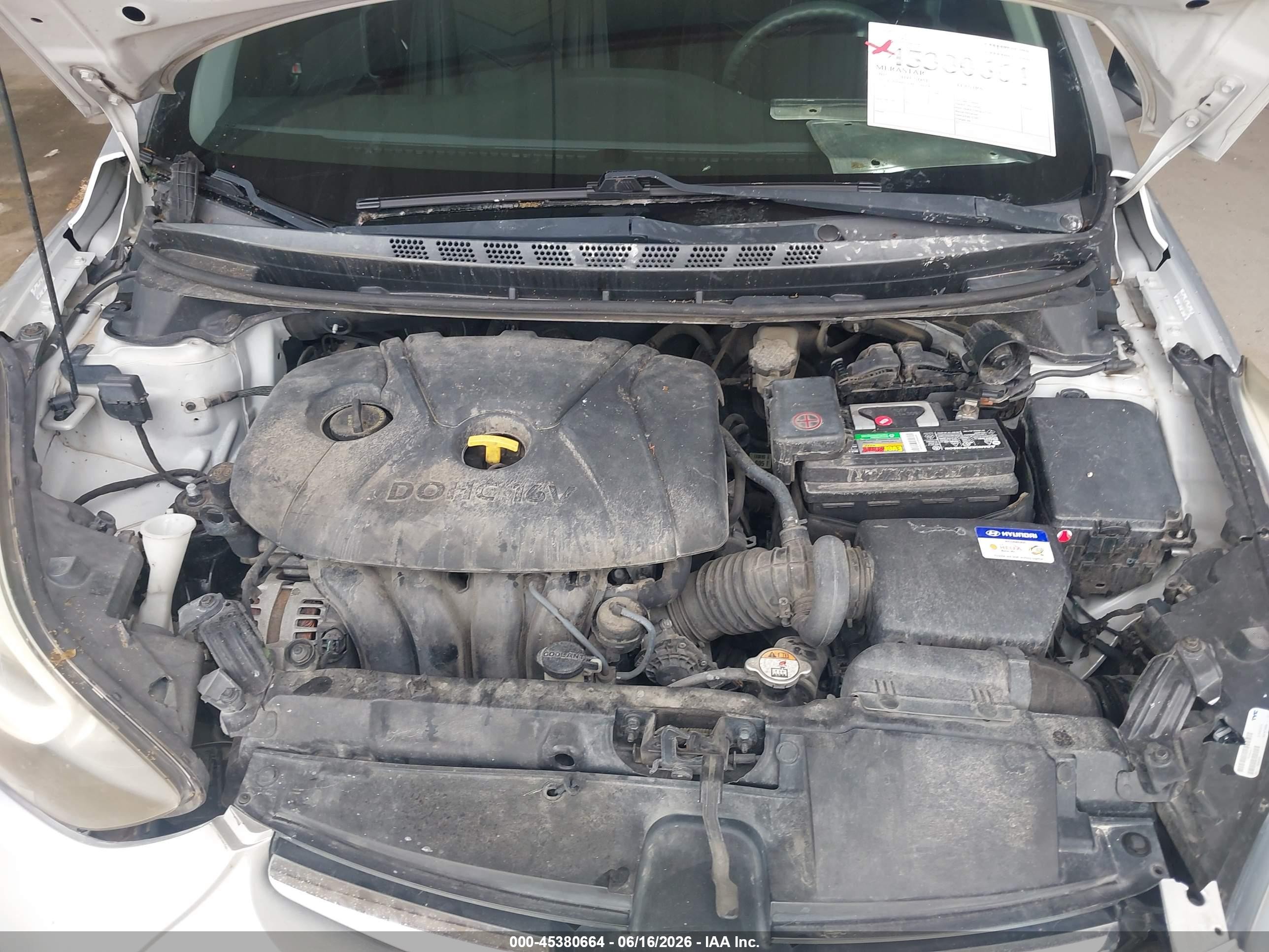 2015 Hyundai Elantra Se Silver vin: KMHDH4AE8FU309918