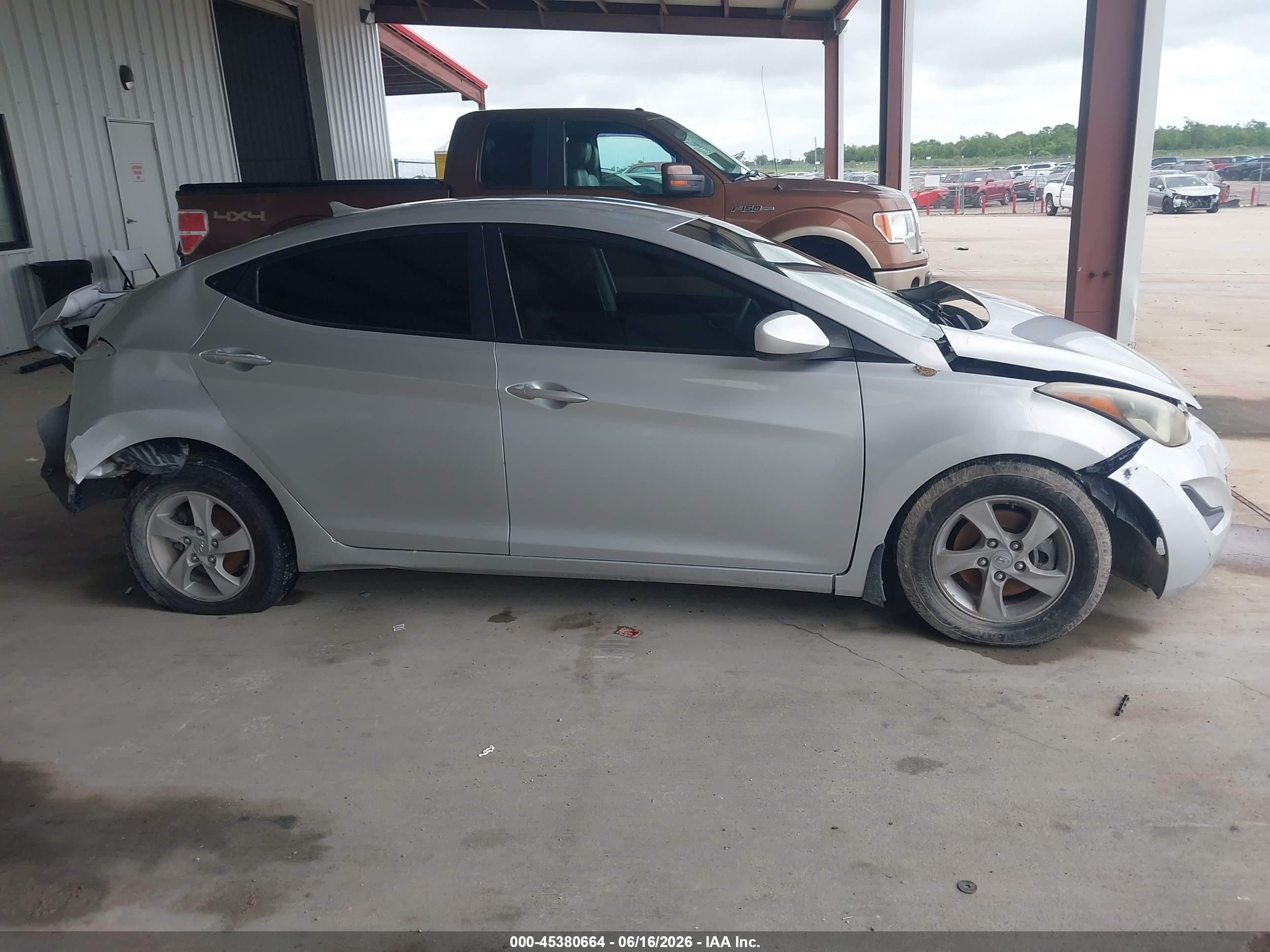 2015 Hyundai Elantra Se Silver vin: KMHDH4AE8FU309918