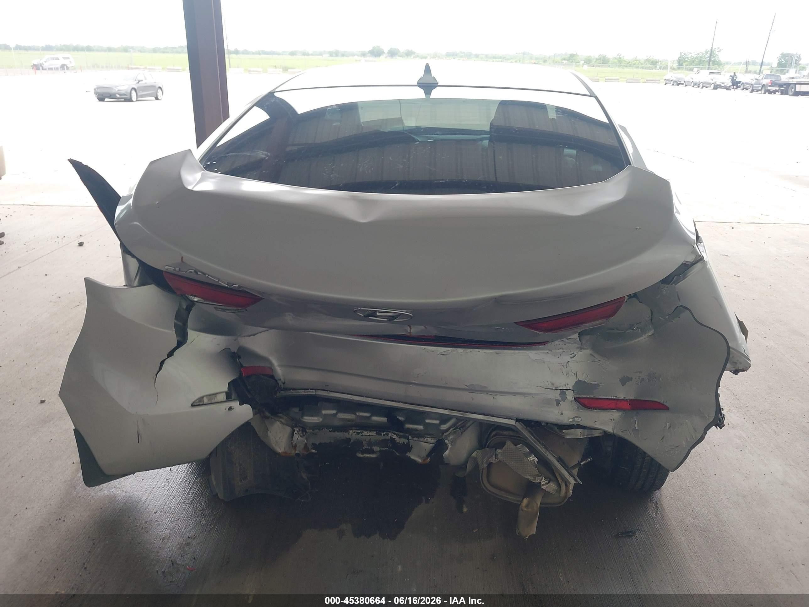 2015 Hyundai Elantra Se Silver vin: KMHDH4AE8FU309918