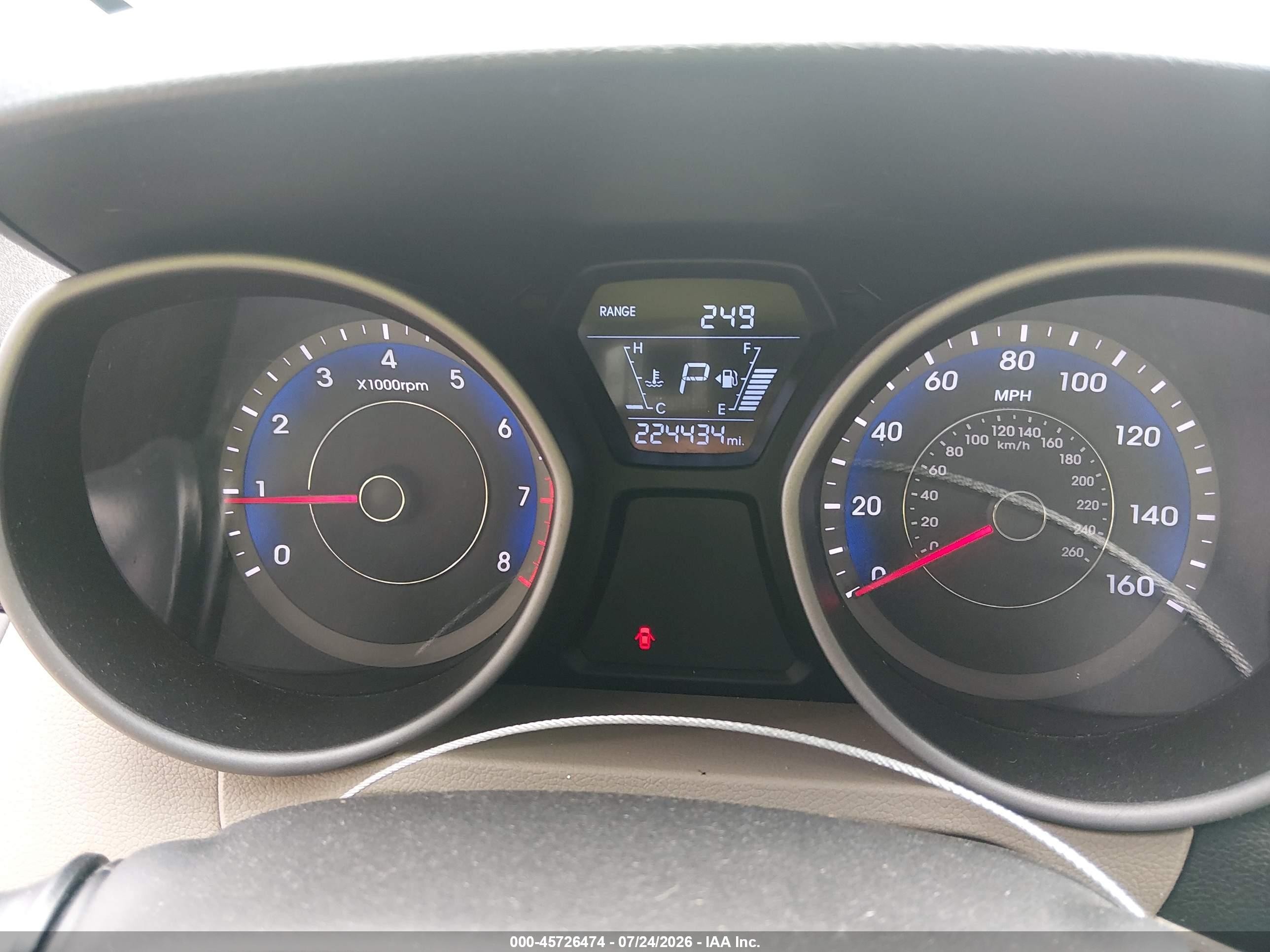 2015 Hyundai Elantra Se Black vin: KMHDH4AE8FU323222