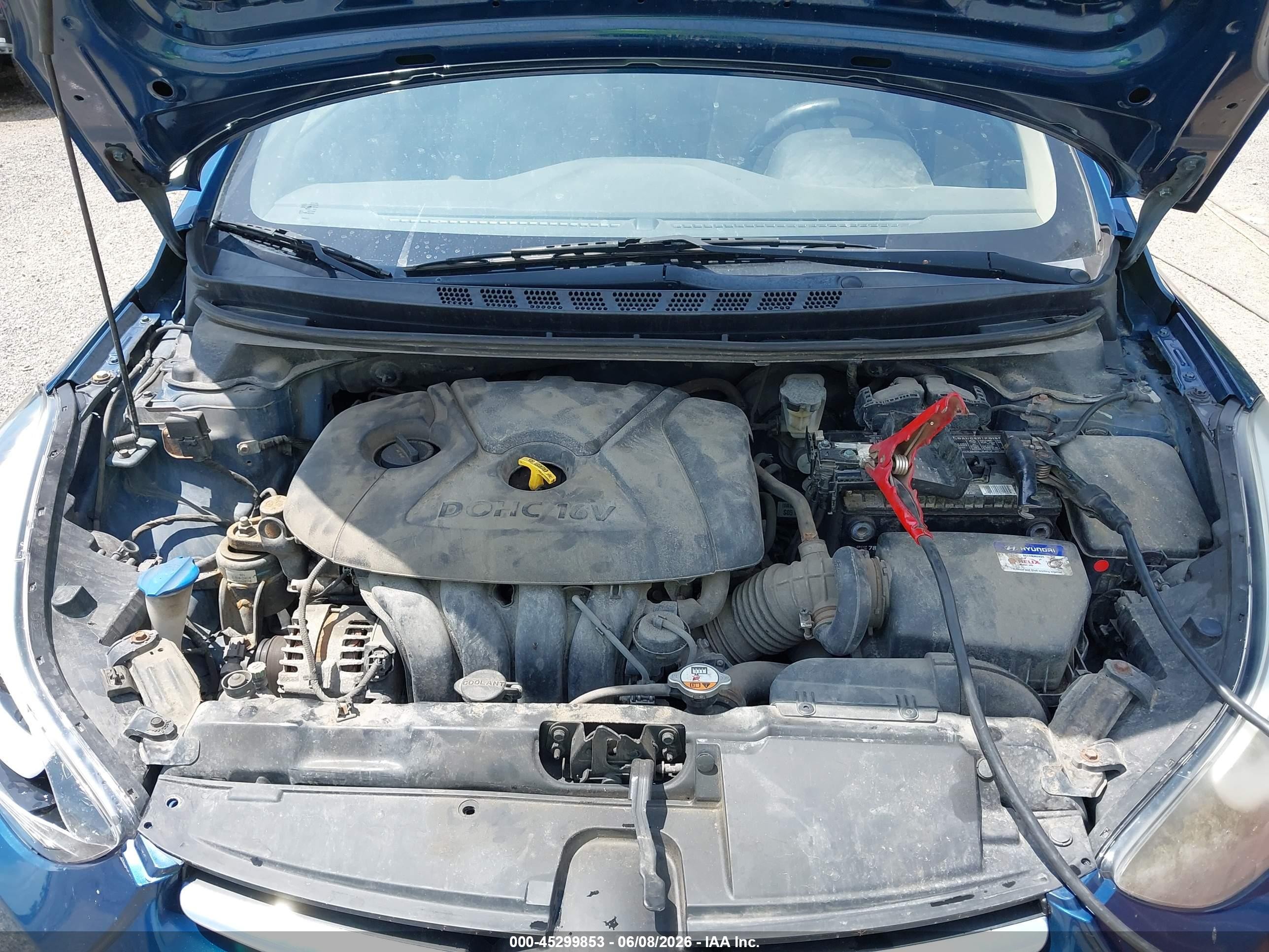 2015 Hyundai Elantra Se Blue vin: KMHDH4AE8FU329828