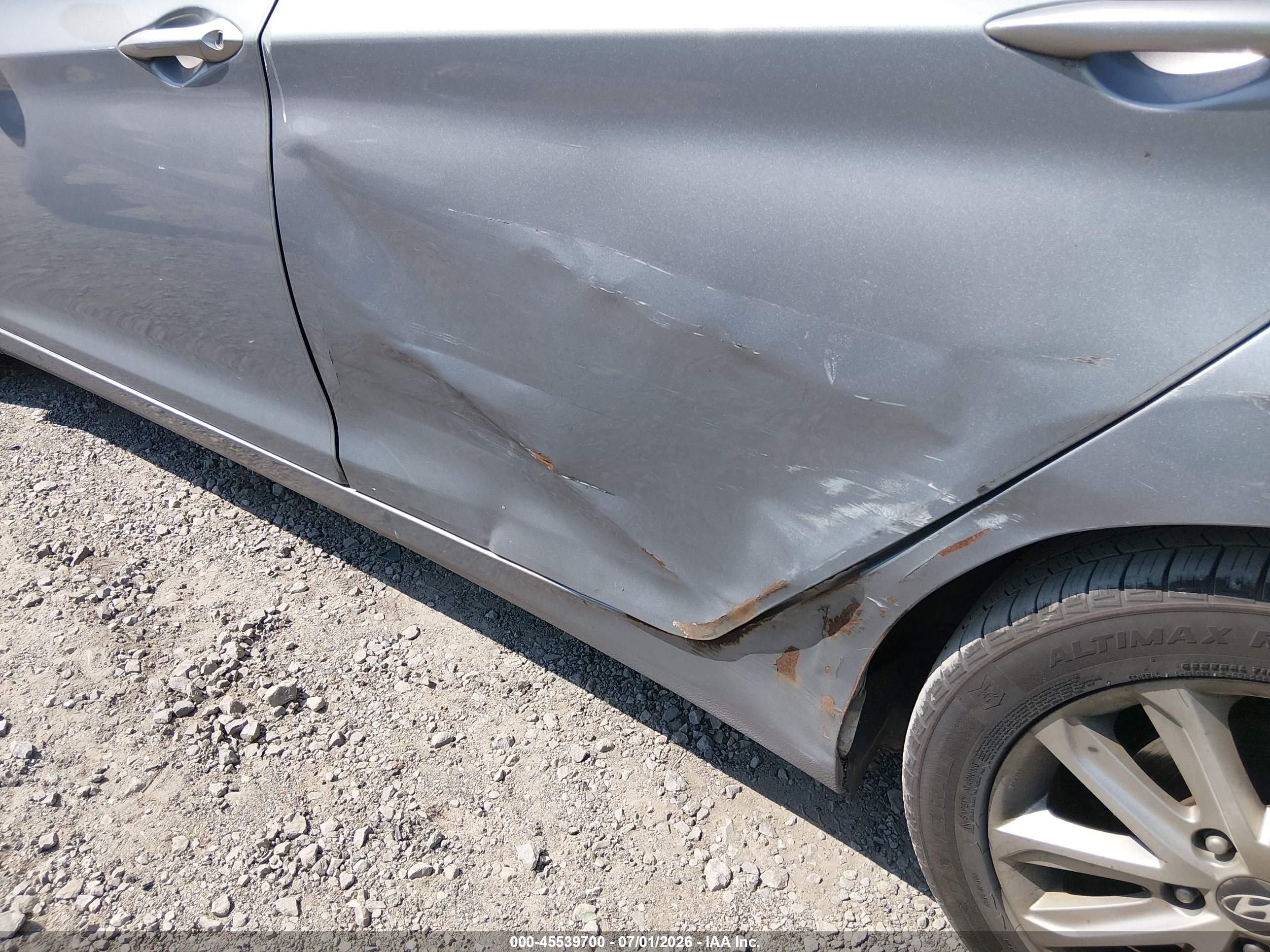 2015 Hyundai Elantra Se Silver vin: KMHDH4AE8FU346211