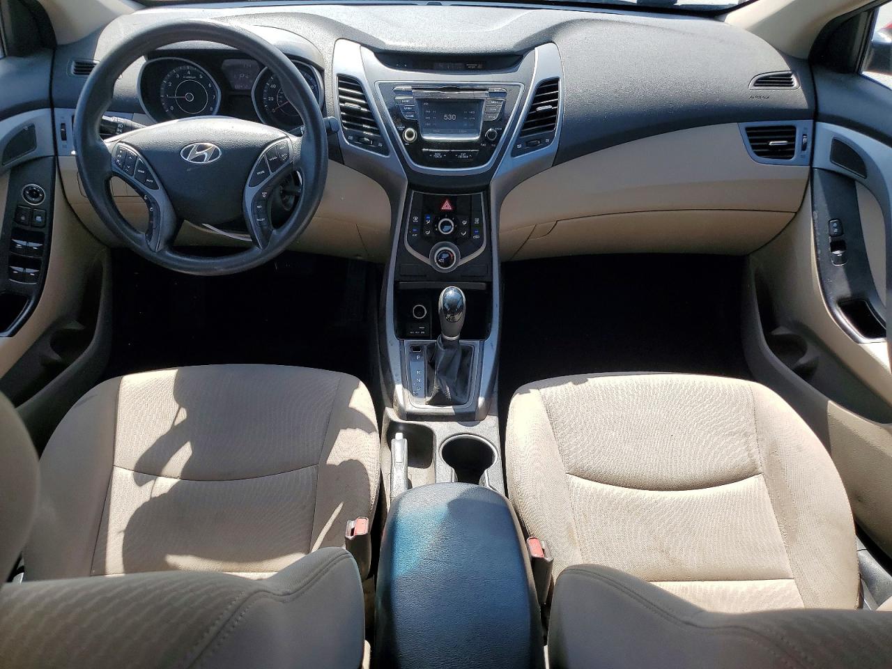 2015 Hyundai Elantra Se Red vin: KMHDH4AE8FU414197