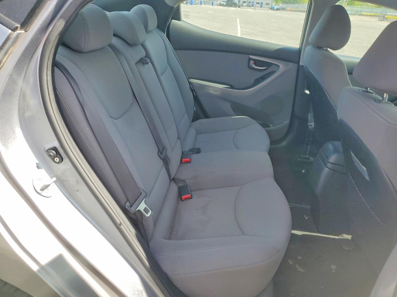 2015 Hyundai Elantra Se Gray vin: KMHDH4AE8FU420730