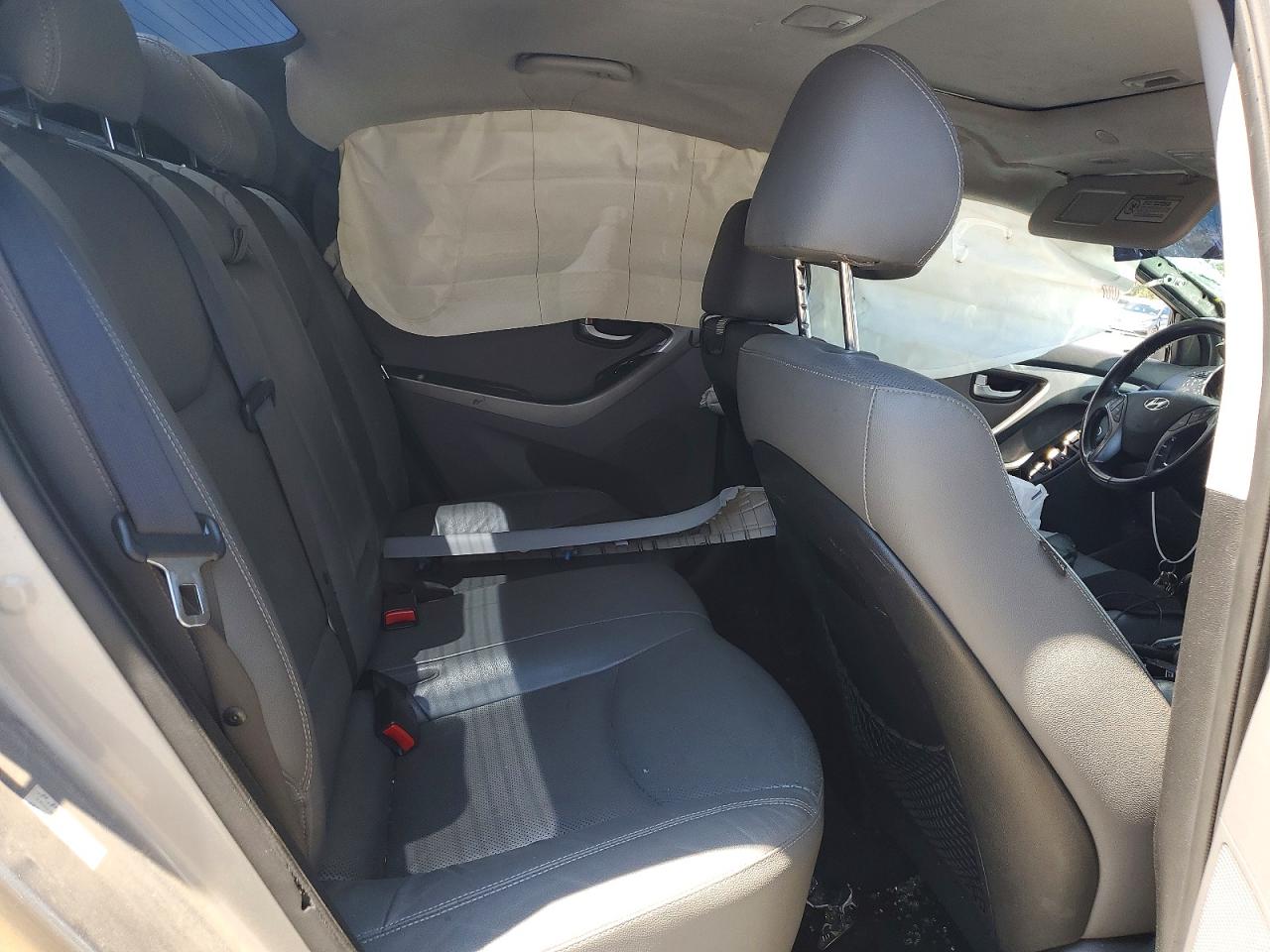 2015 Hyundai Elantra Limited Серый vin: KMHDH4AE8FU426303