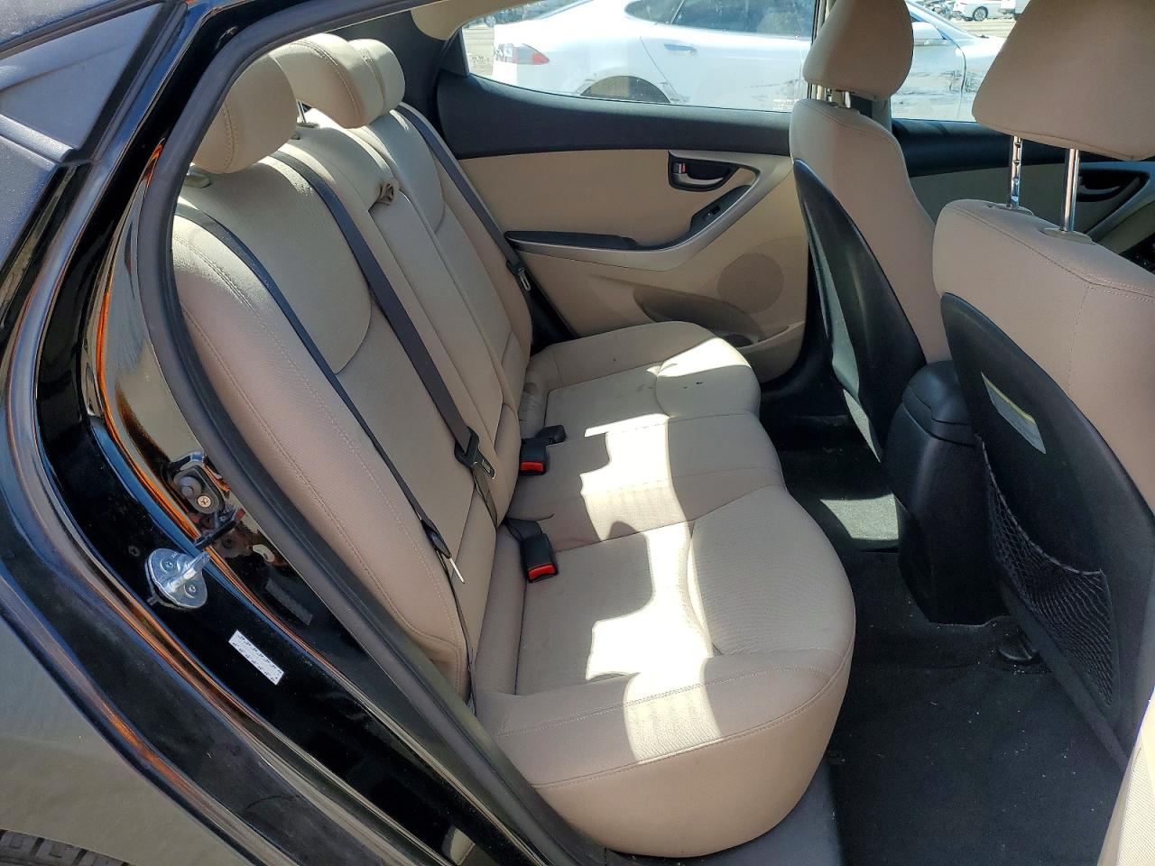 2015 Hyundai Elantra Se Черный vin: KMHDH4AE8FU438158