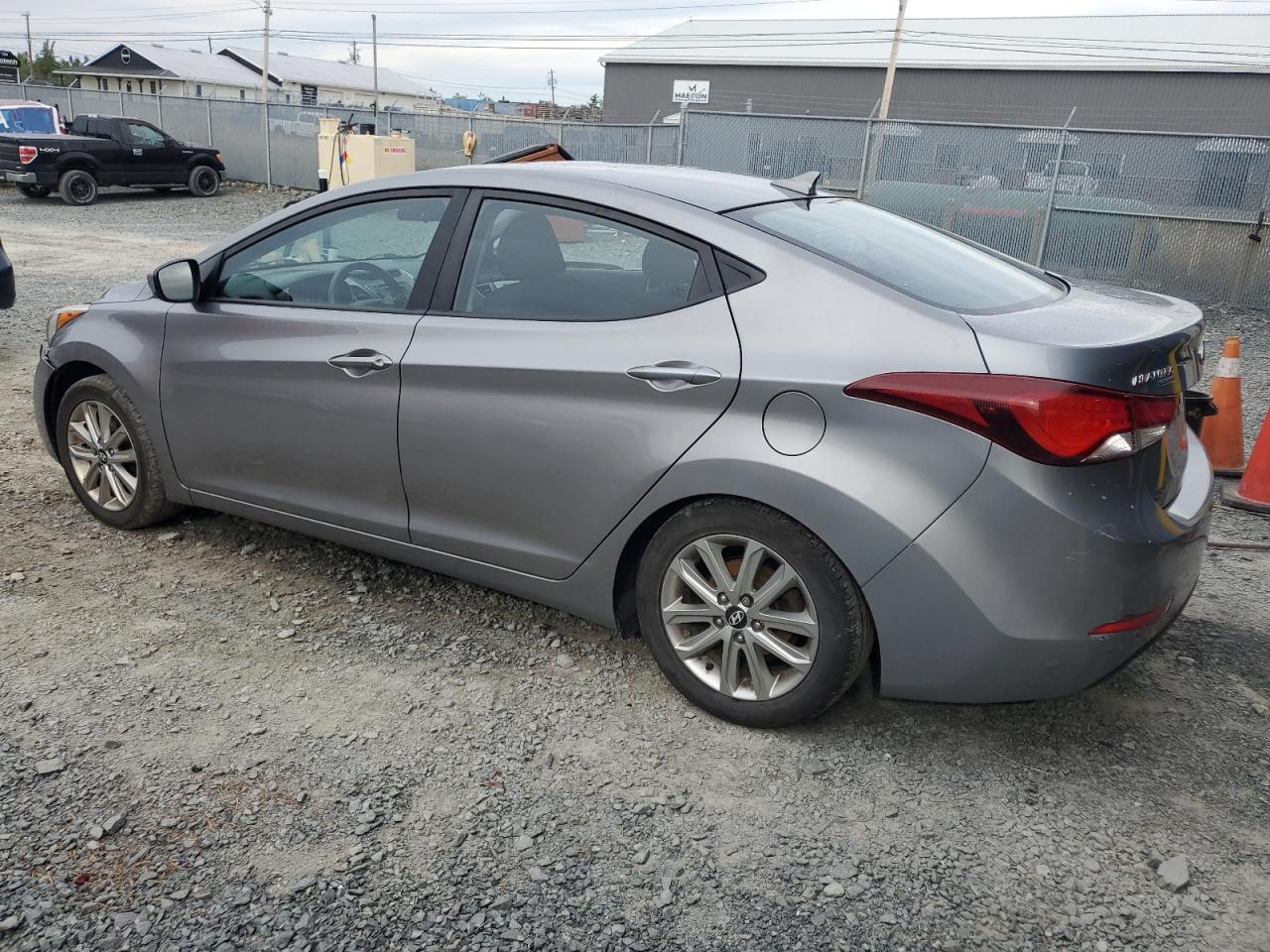 2015 Hyundai Elantra Se Silver vin: KMHDH4AE8FU454957