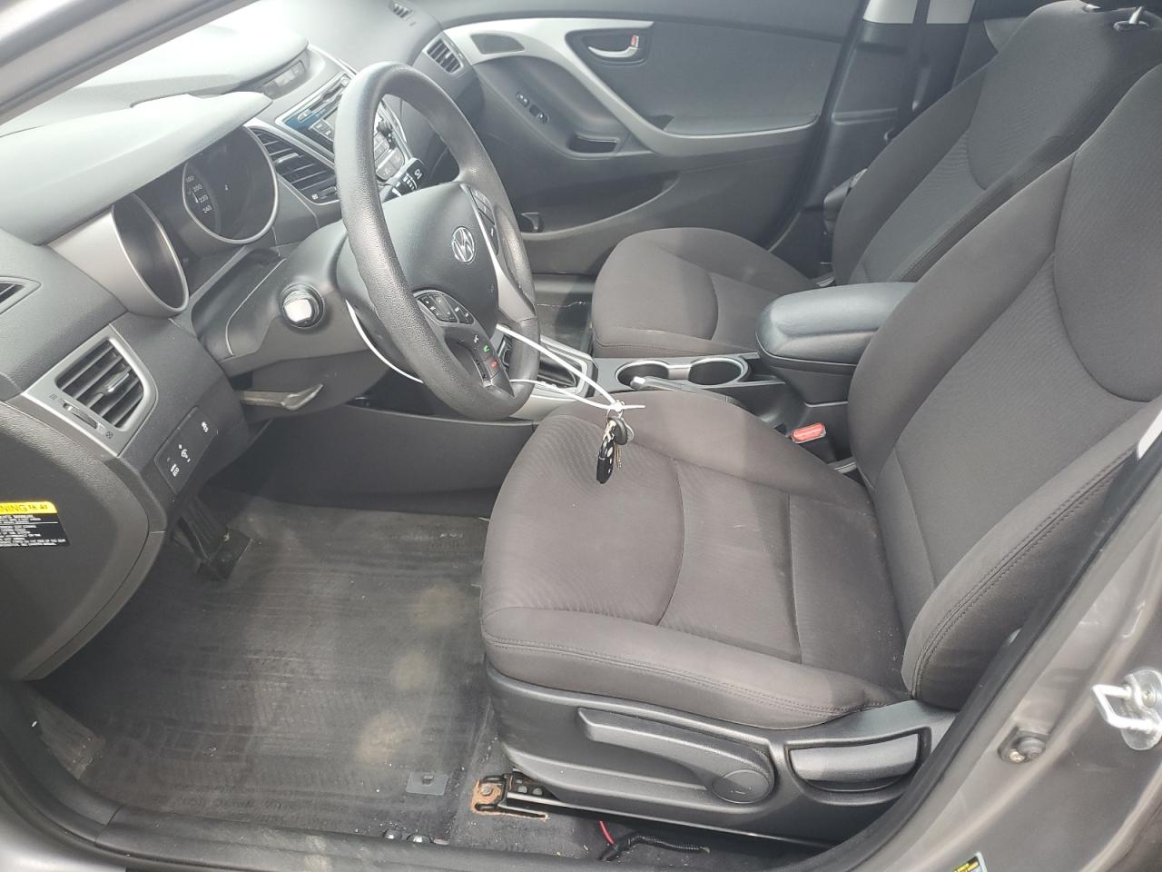 2015 Hyundai Elantra Se Silver vin: KMHDH4AE8FU454957