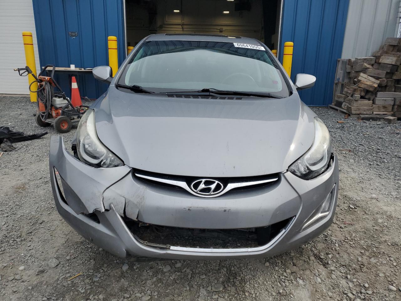 2015 Hyundai Elantra Se Silver vin: KMHDH4AE8FU454957