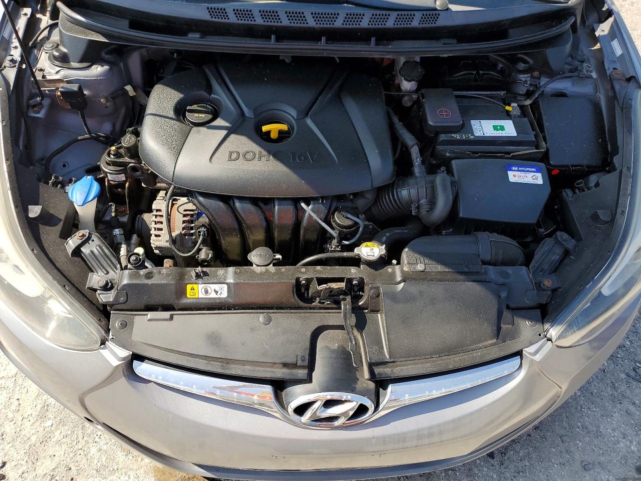 2015 Hyundai Elantra Se Silver vin: KMHDH4AE8FU455655