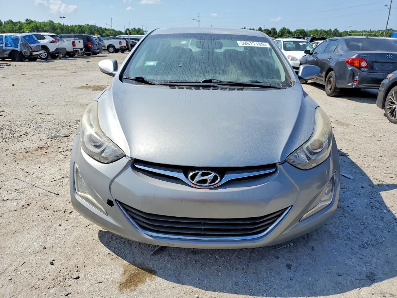 2015 Hyundai Elantra Se Silver vin: KMHDH4AE8FU455655