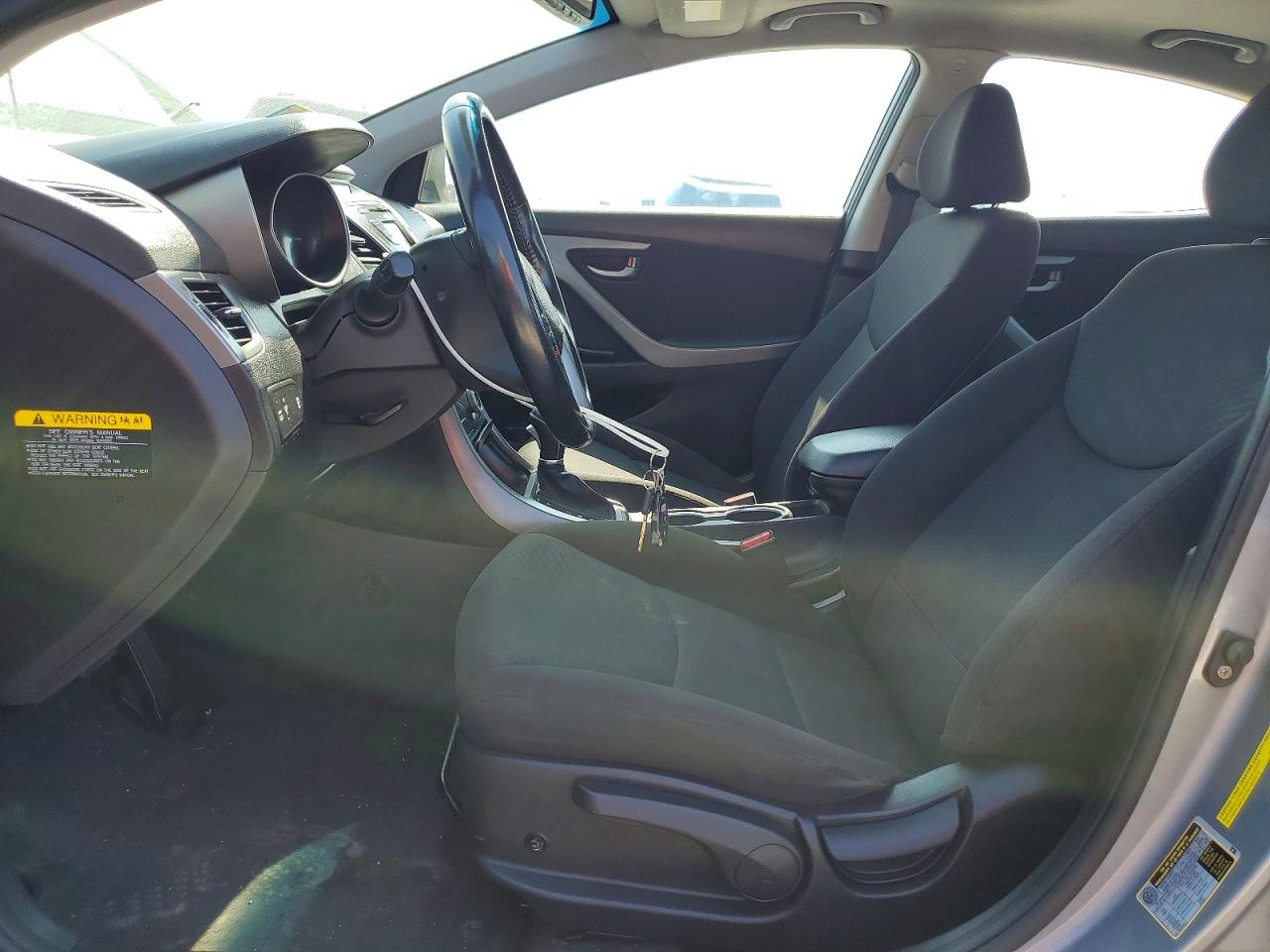 2015 Hyundai Elantra Se Silver vin: KMHDH4AE8FU455655