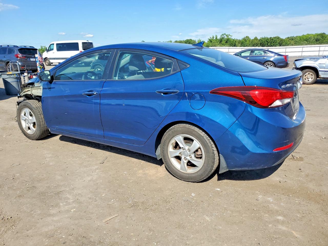 2015 Hyundai Elantra Se Blue vin: KMHDH4AE8FU458815
