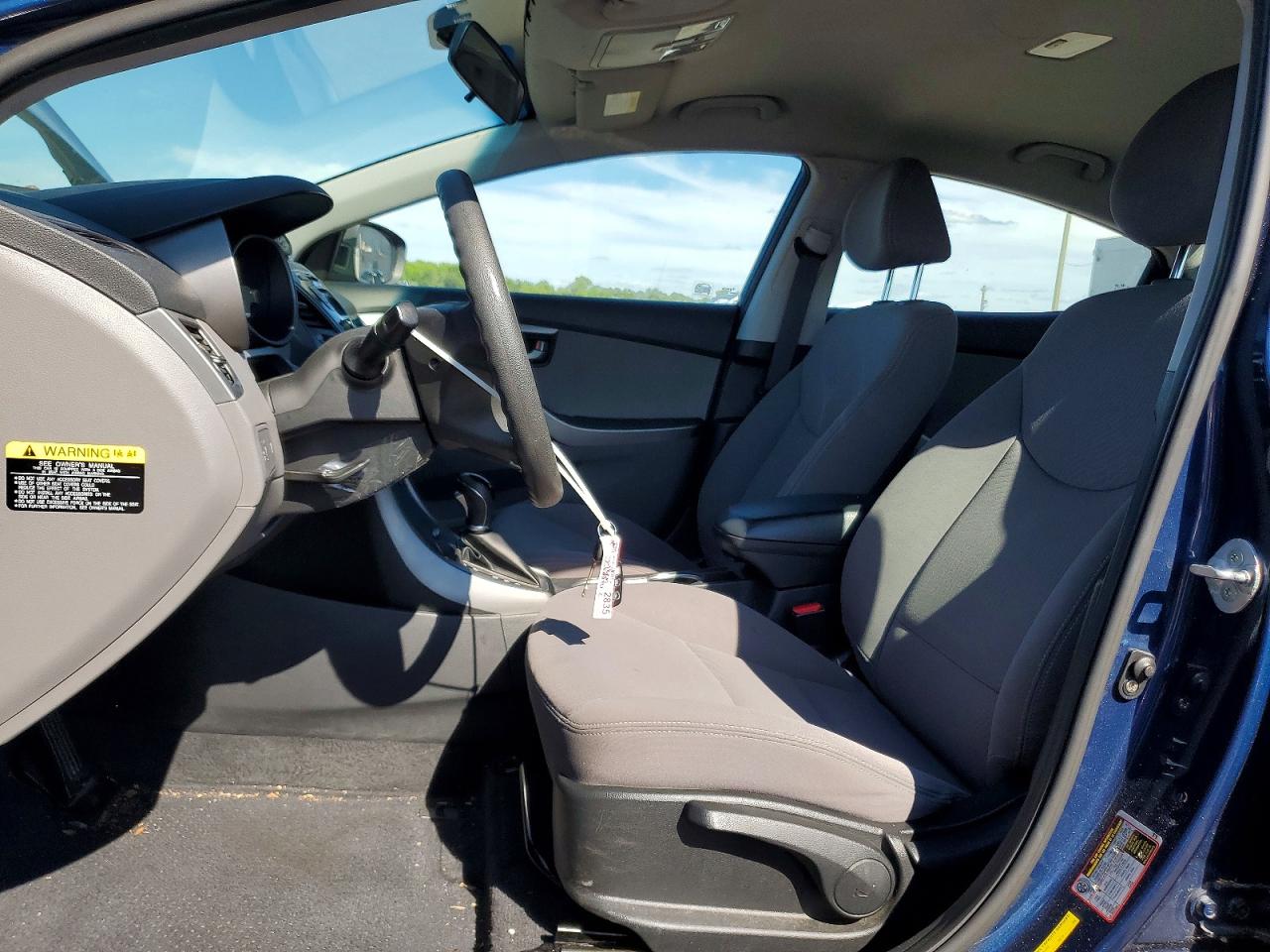 2015 Hyundai Elantra Se Blue vin: KMHDH4AE8FU458815