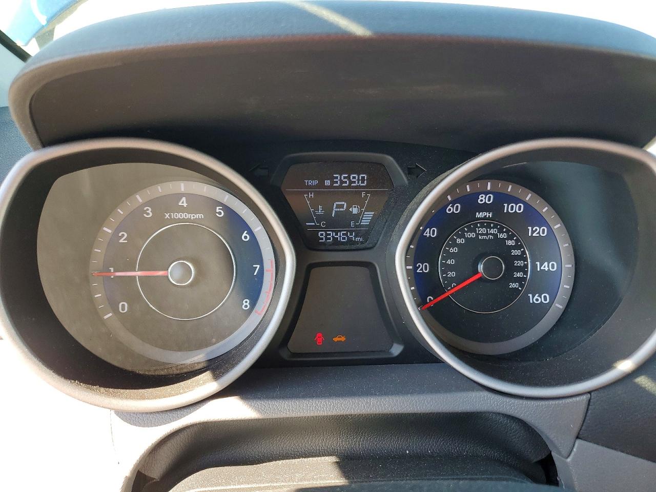 2015 Hyundai Elantra Se Blue vin: KMHDH4AE8FU458815