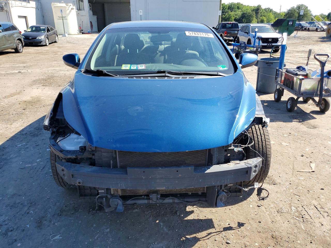 2015 Hyundai Elantra Se Blue vin: KMHDH4AE8FU458815