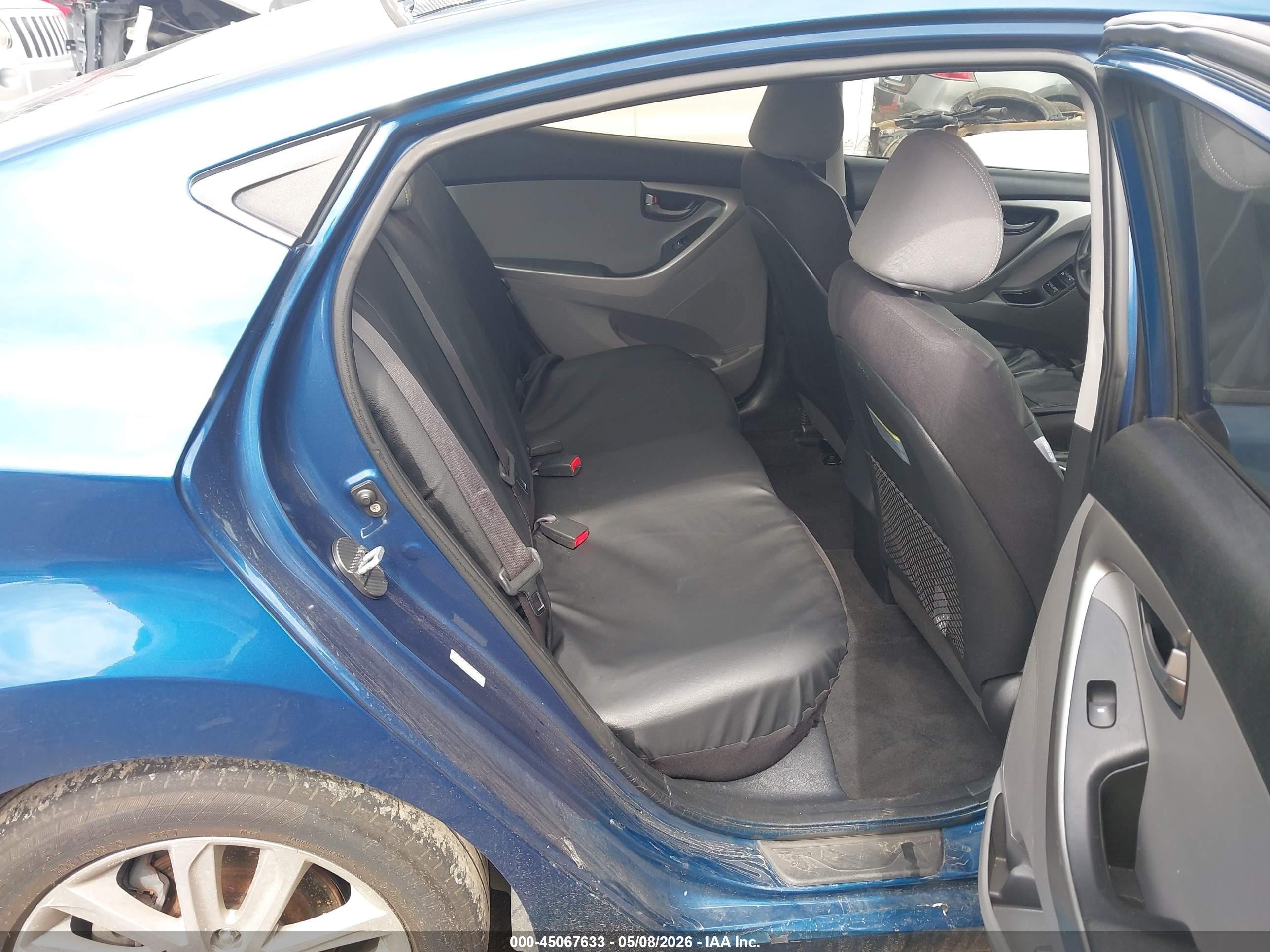 2016 Hyundai Elantra Se Blue vin: KMHDH4AE8GU639348