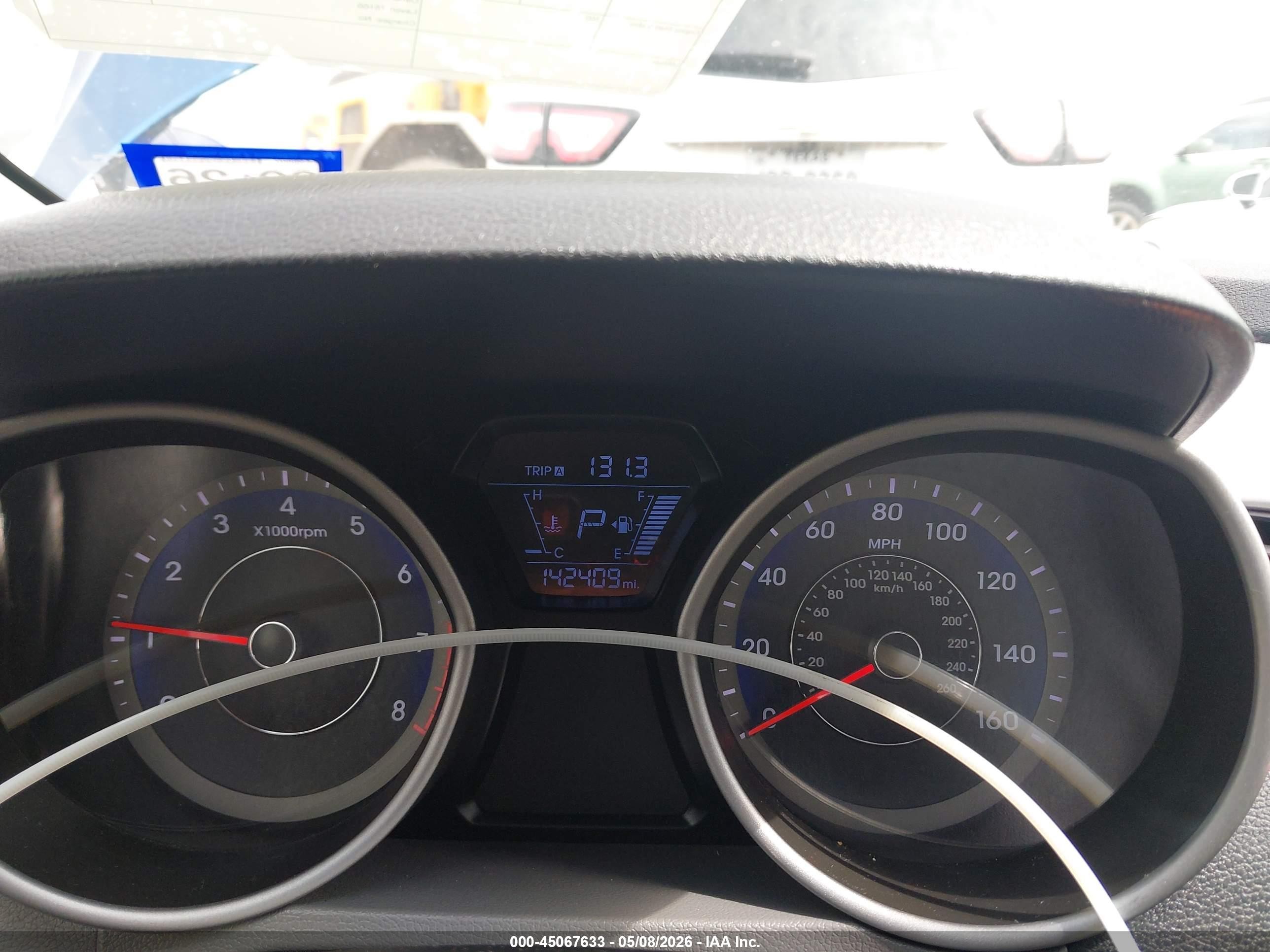 2016 Hyundai Elantra Se Blue vin: KMHDH4AE8GU639348