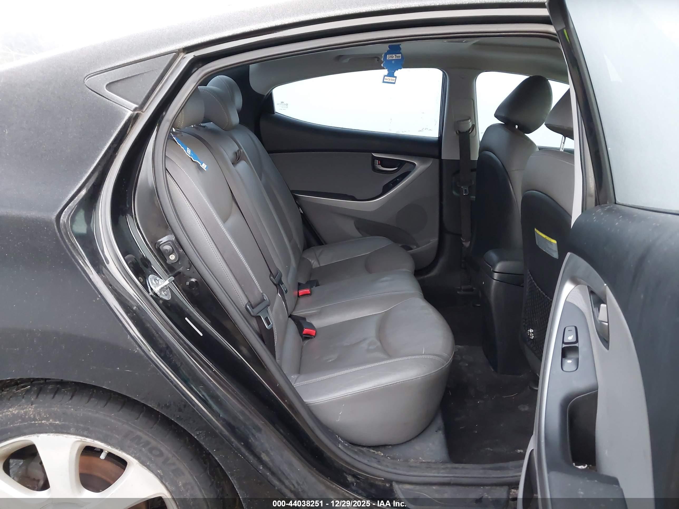 2011 Hyundai Elantra Limited (ulsan Plant) Black vin: KMHDH4AE9BU101766
