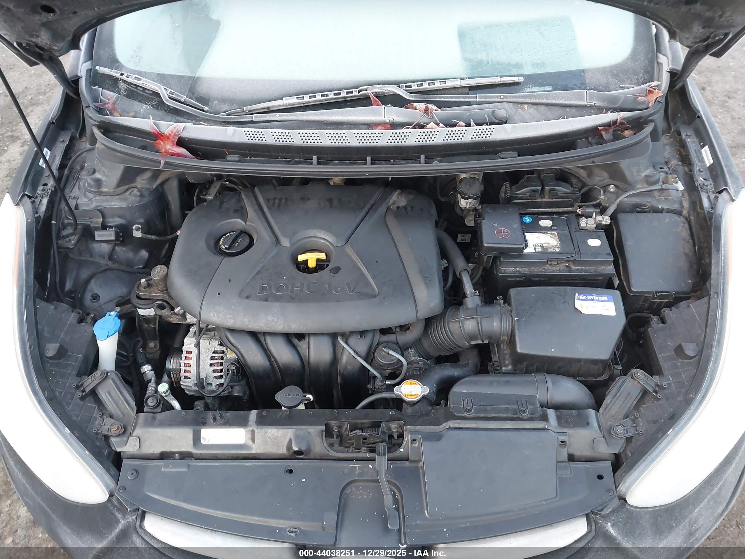 2011 Hyundai Elantra Limited (ulsan Plant) Black vin: KMHDH4AE9BU101766