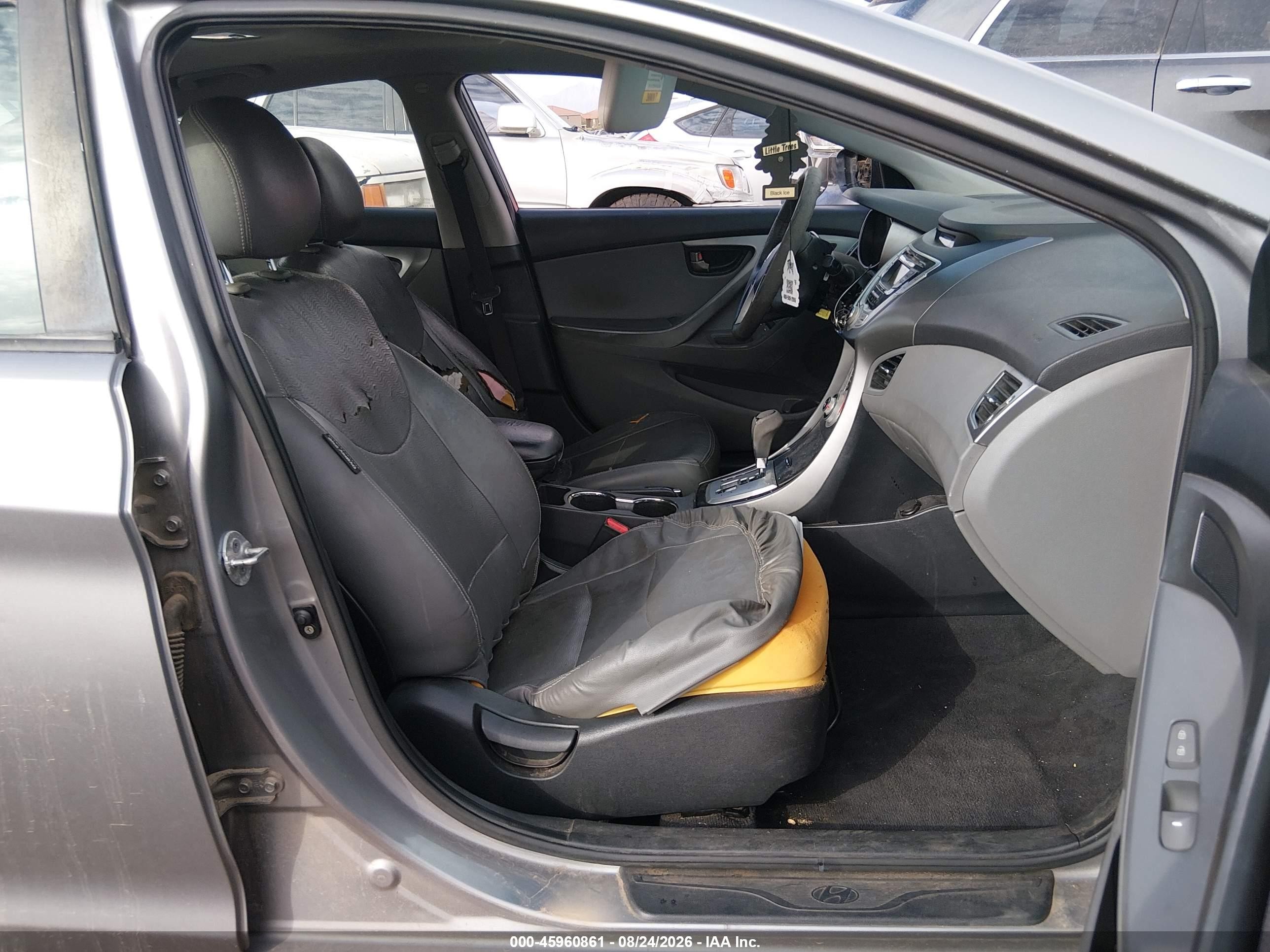 2011 Hyundai Elantra Limited (ulsan Plant) Gray vin: KMHDH4AE9BU120009