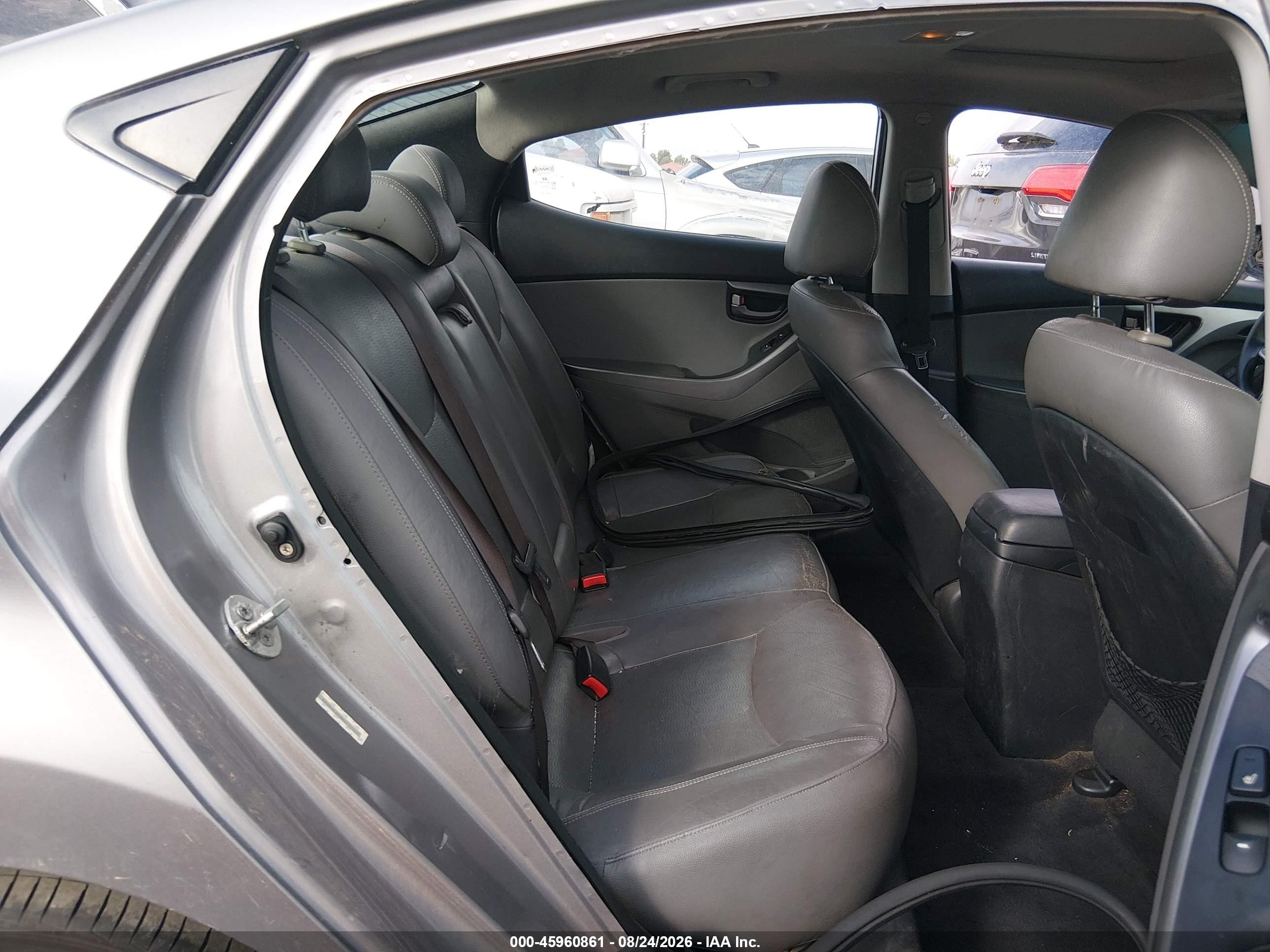 2011 Hyundai Elantra Limited (ulsan Plant) Gray vin: KMHDH4AE9BU120009