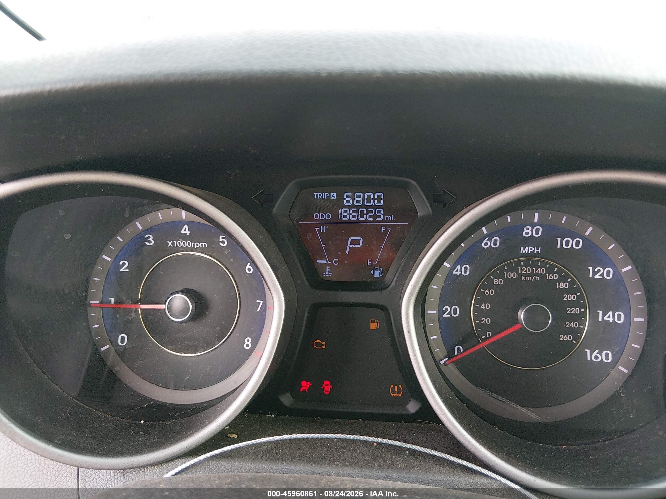 2011 Hyundai Elantra Limited (ulsan Plant) Gray vin: KMHDH4AE9BU120009