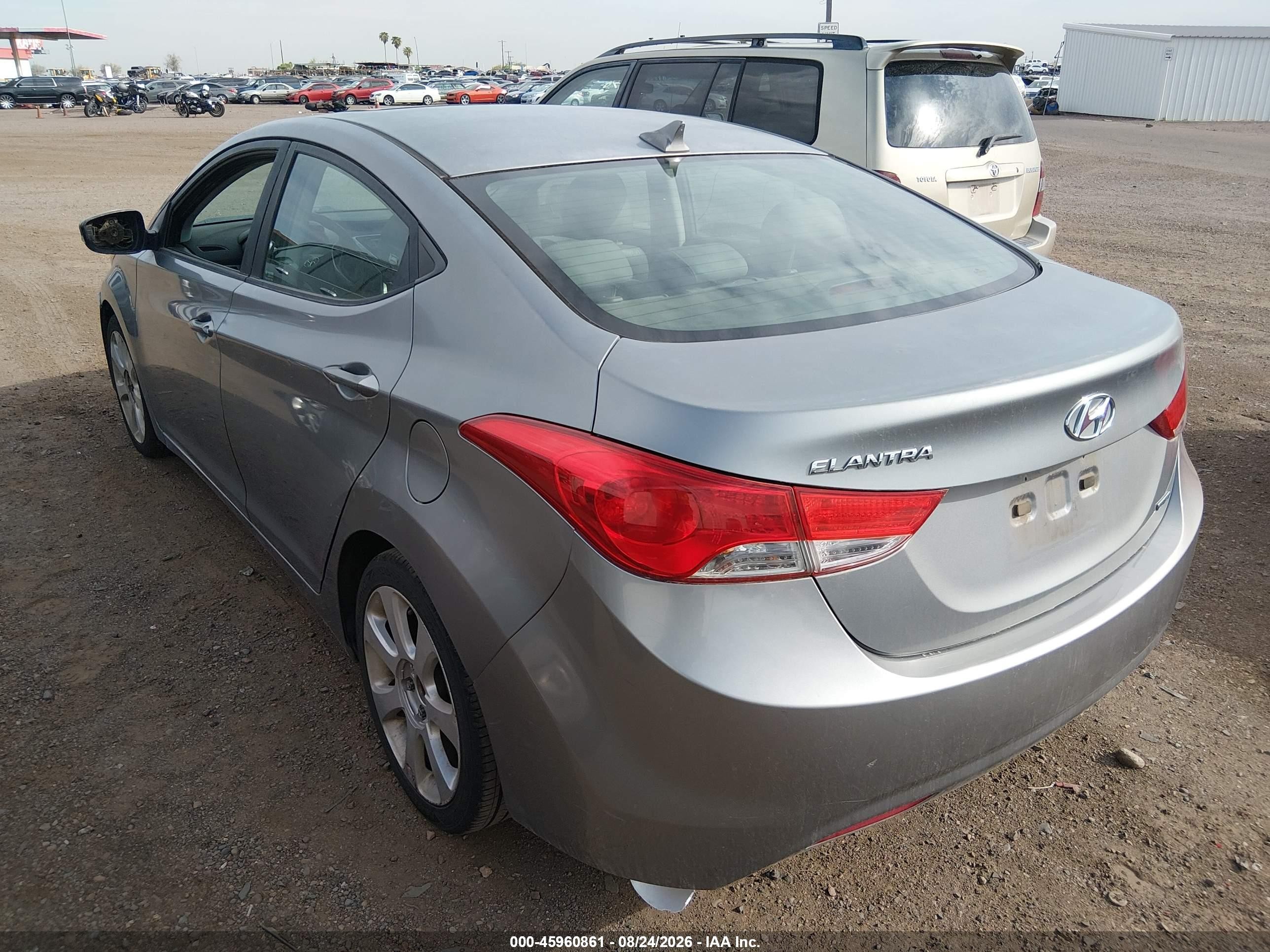 2011 Hyundai Elantra Limited (ulsan Plant) Gray vin: KMHDH4AE9BU120009