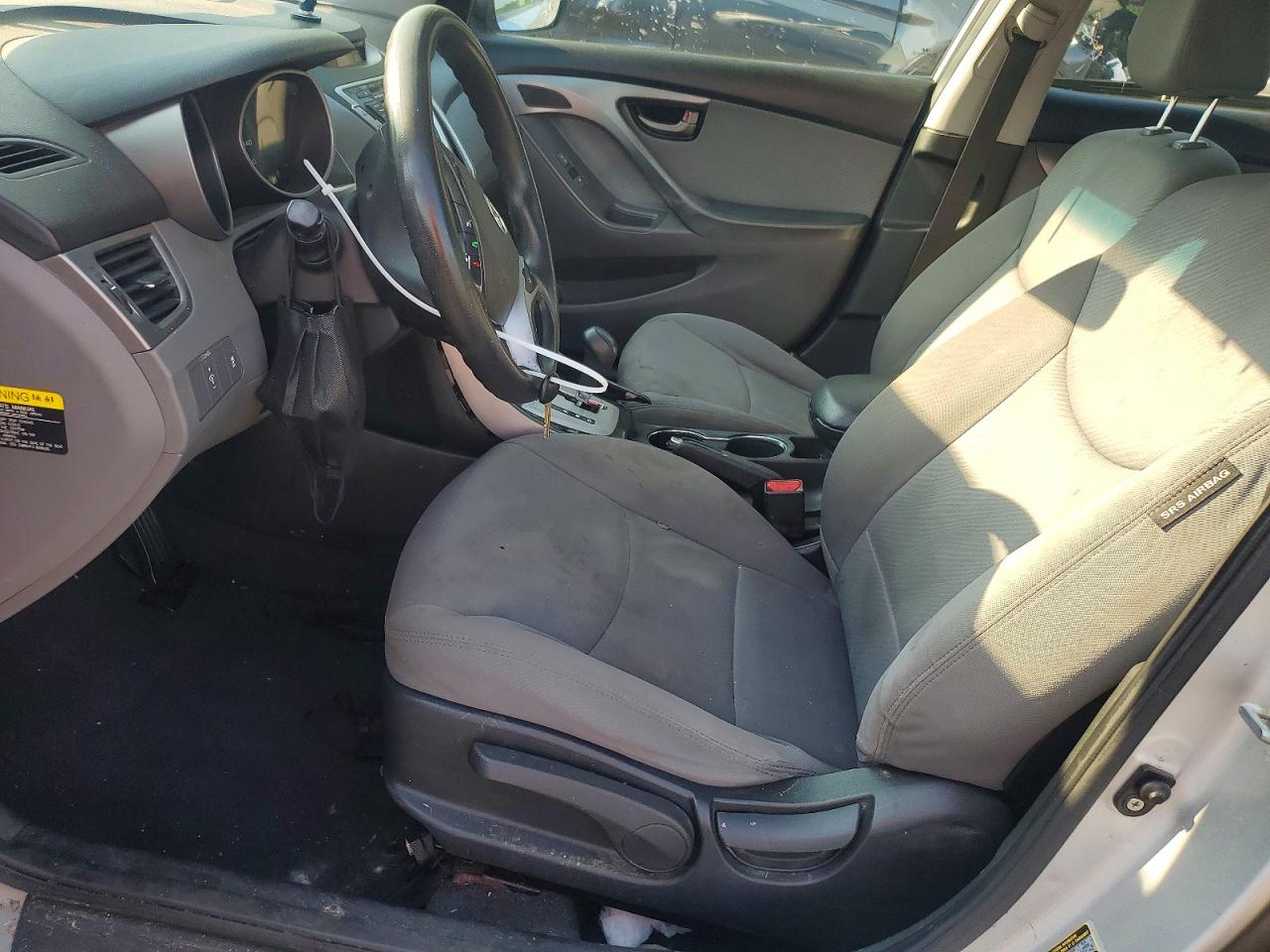 2011 Hyundai Elantra Gls Silver vin: KMHDH4AE9BU133147