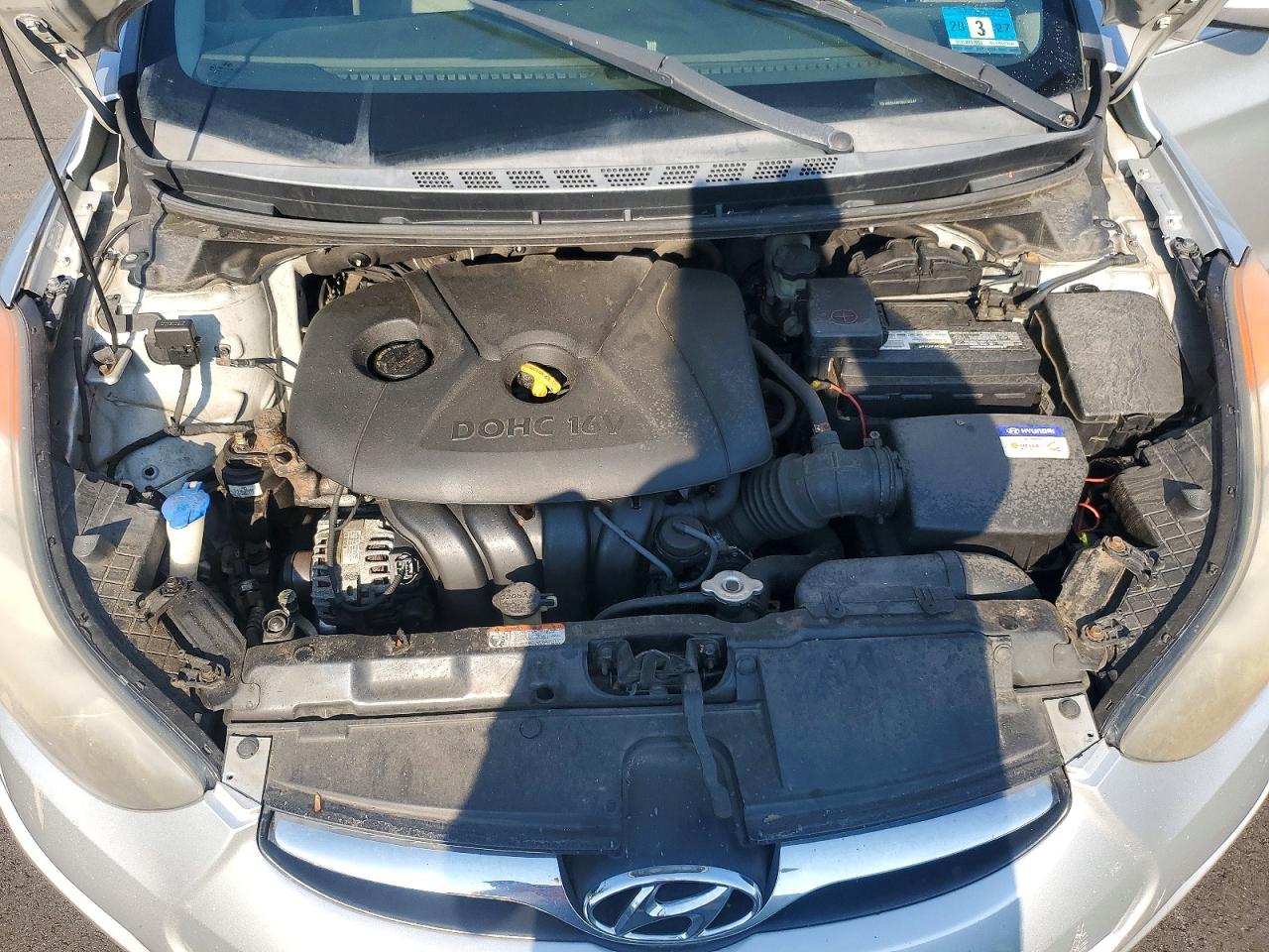 2011 Hyundai Elantra Gls Silver vin: KMHDH4AE9BU133147