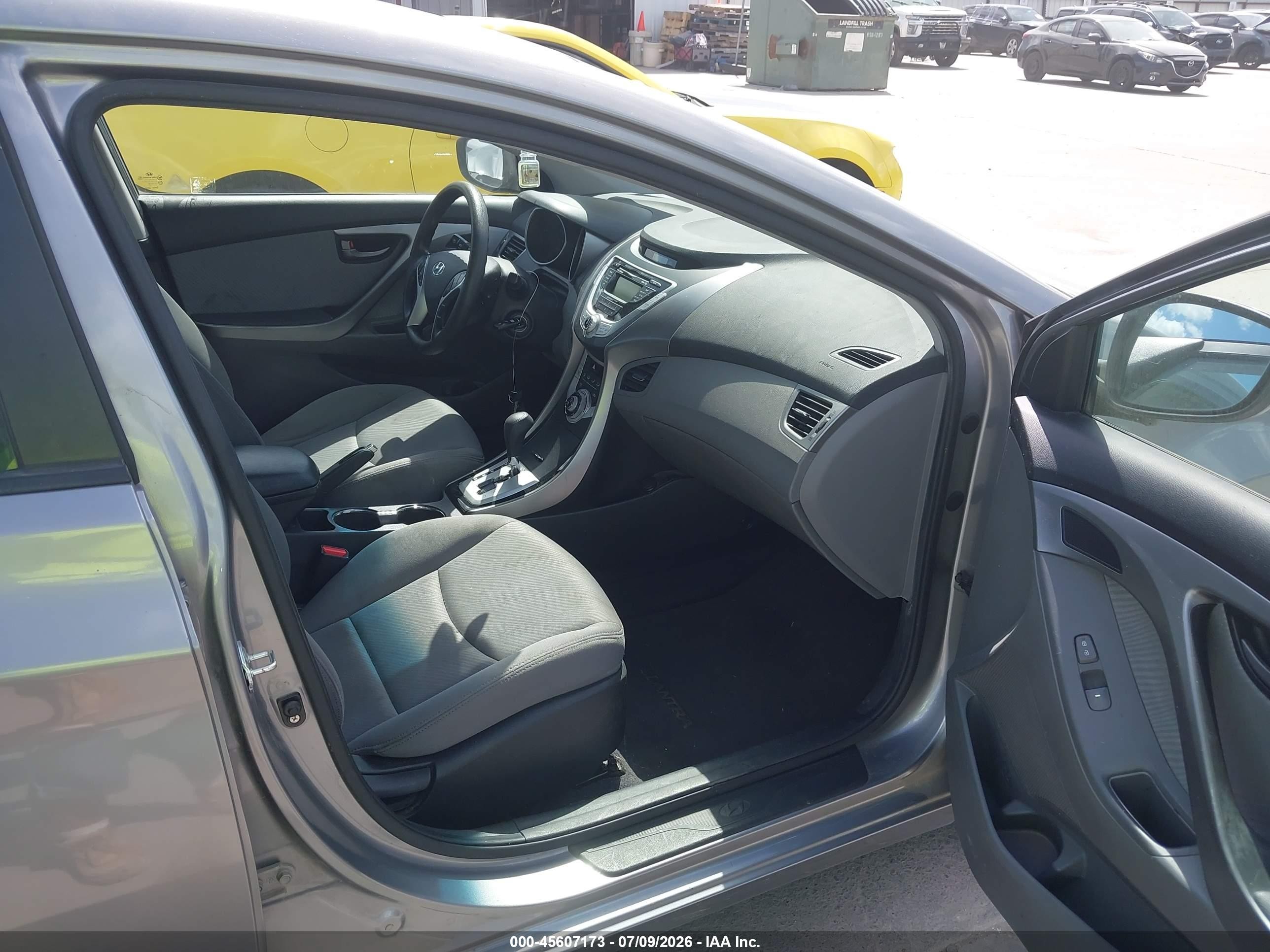2011 Hyundai Elantra Gls (ulsan Plant) Серебряный vin: KMHDH4AE9BU143788