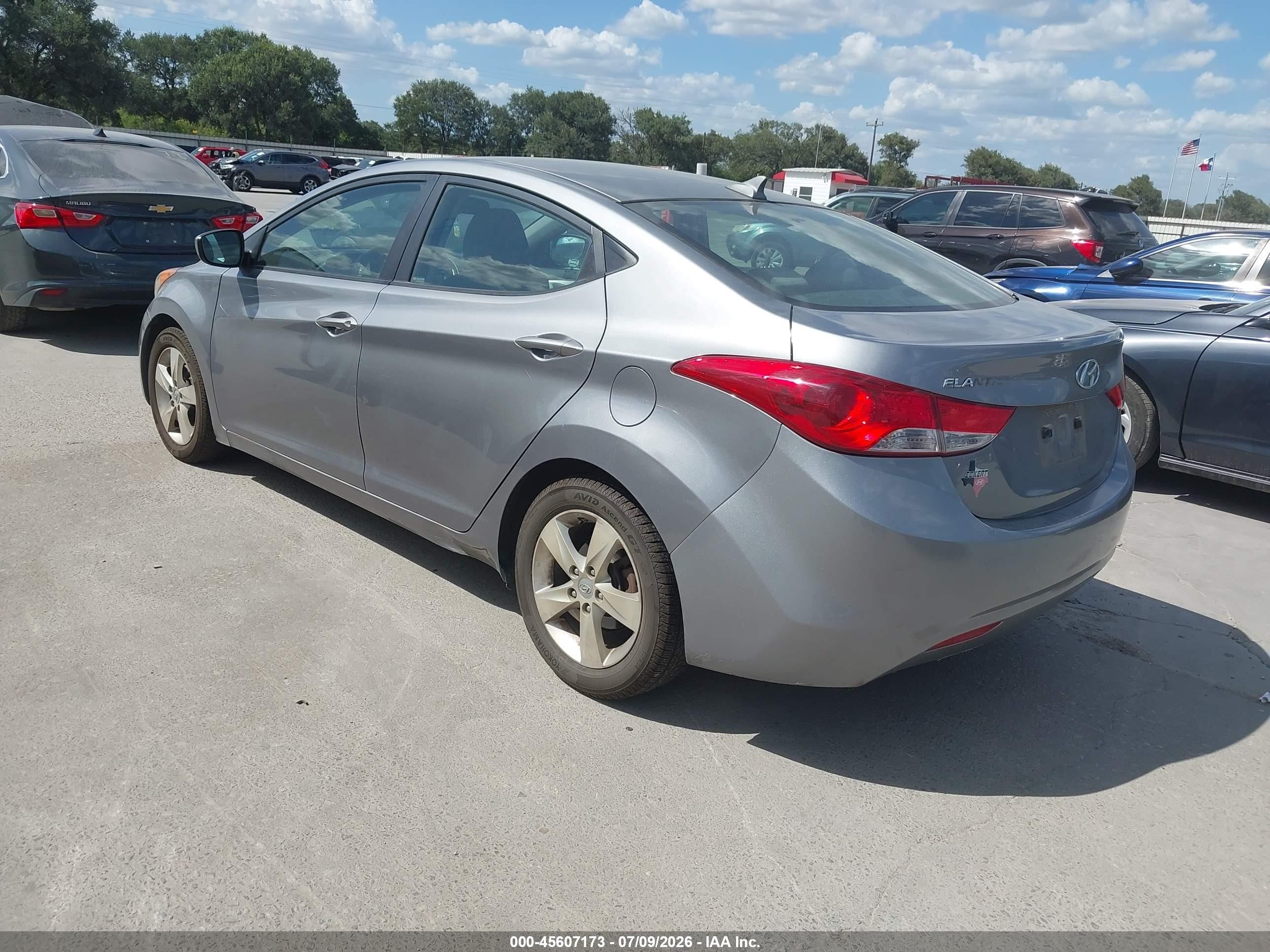 2011 Hyundai Elantra Gls (ulsan Plant) Серебряный vin: KMHDH4AE9BU143788